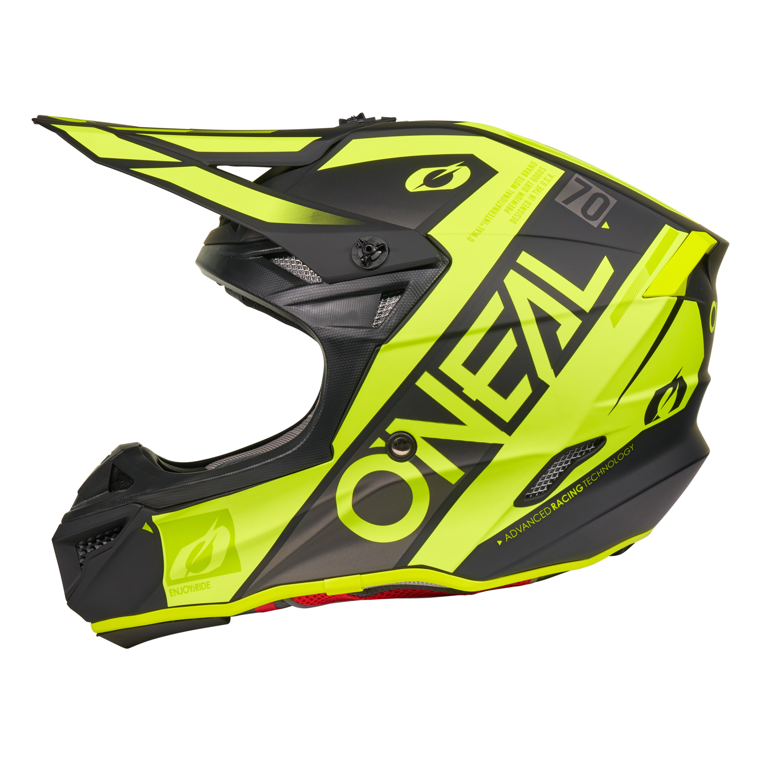 o-neal-5-srs-factor-casco-moto-neon image 4