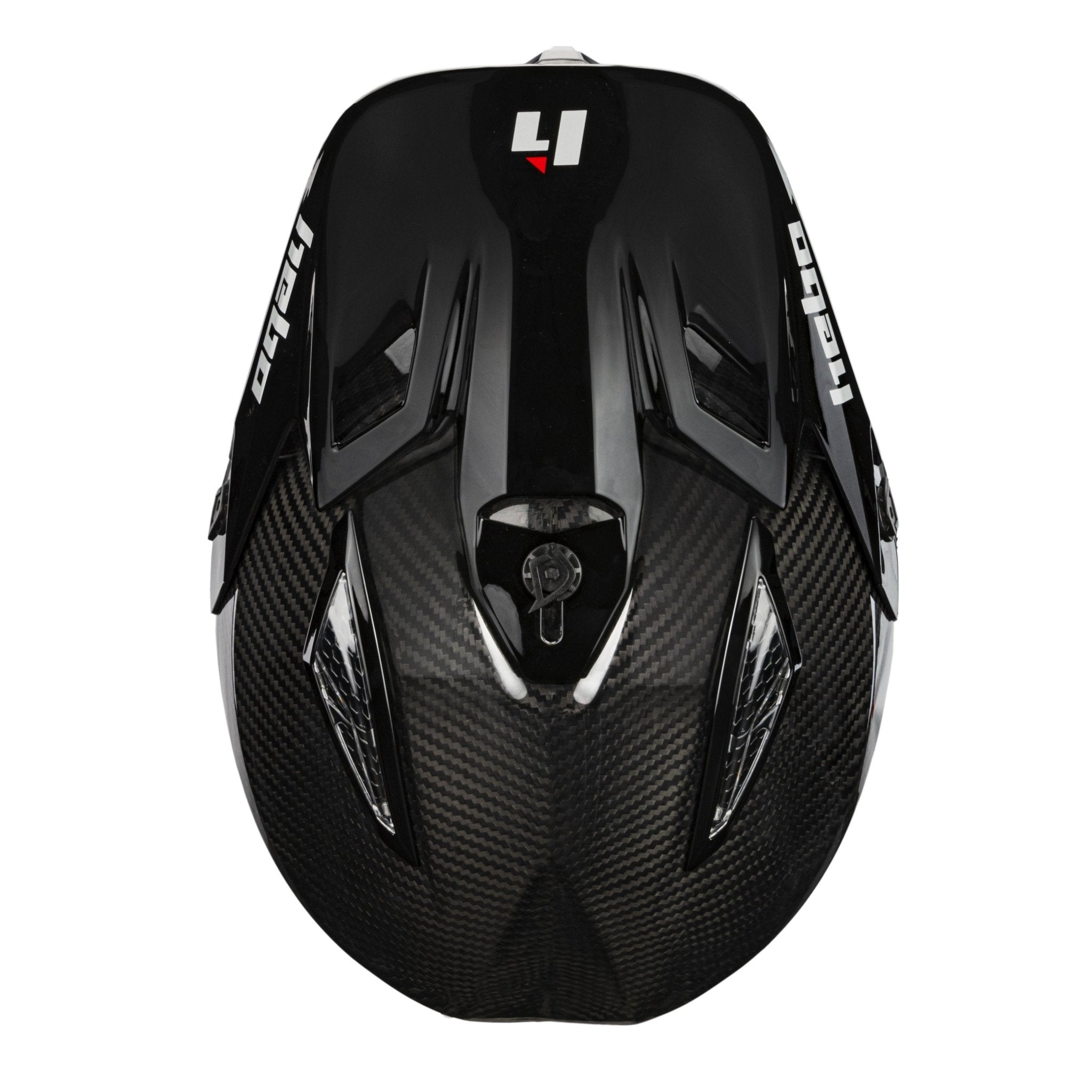 hebo-casco-enduro-race-k3-carbon-1200g-fibra-de-carbono-visera-ajustable-y-silve image 3