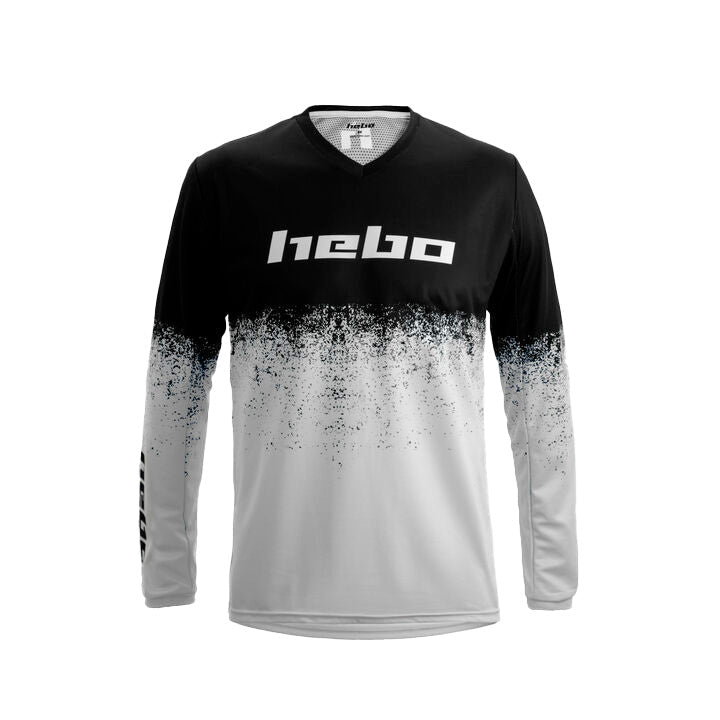 hebo-camiseta-pro-v-dripped-junior-blanca-manga-corta-tejido-reciclado-y-protecc image 1