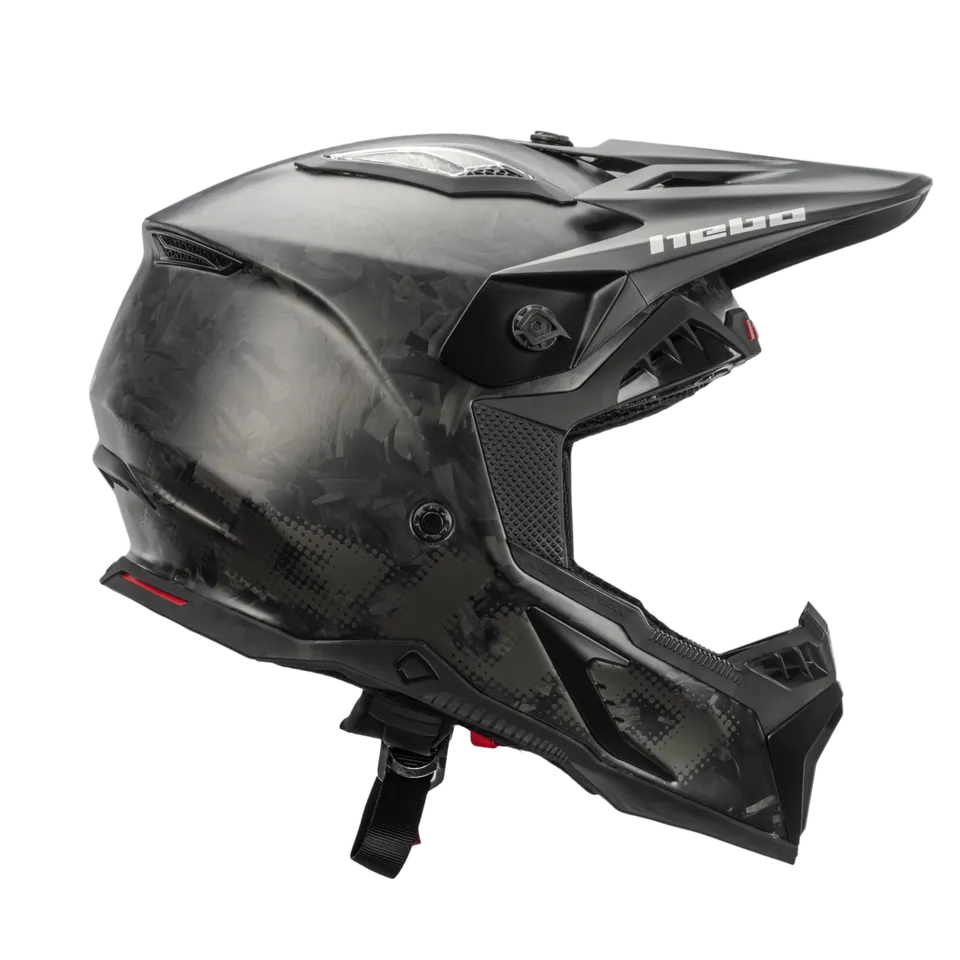casco-hebo-enduro-race-forged-carbon-1200-g-fibra-de-carbono image 1