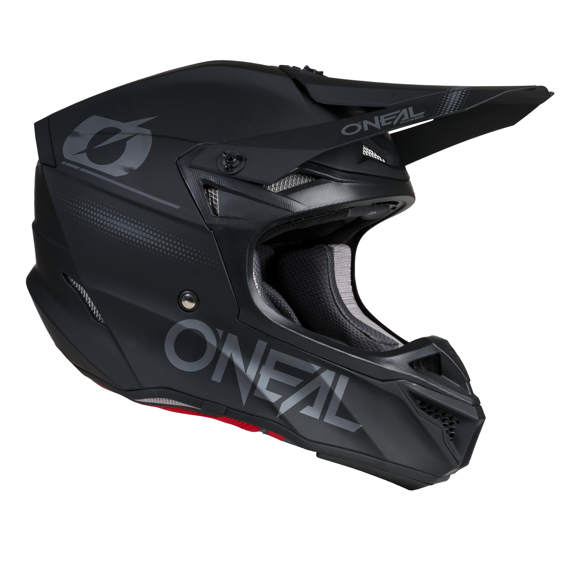 o-neal-5-srs-blackout-helmet-black-casco-integral-dot-con-forro-coolmax-extra-bl image 2