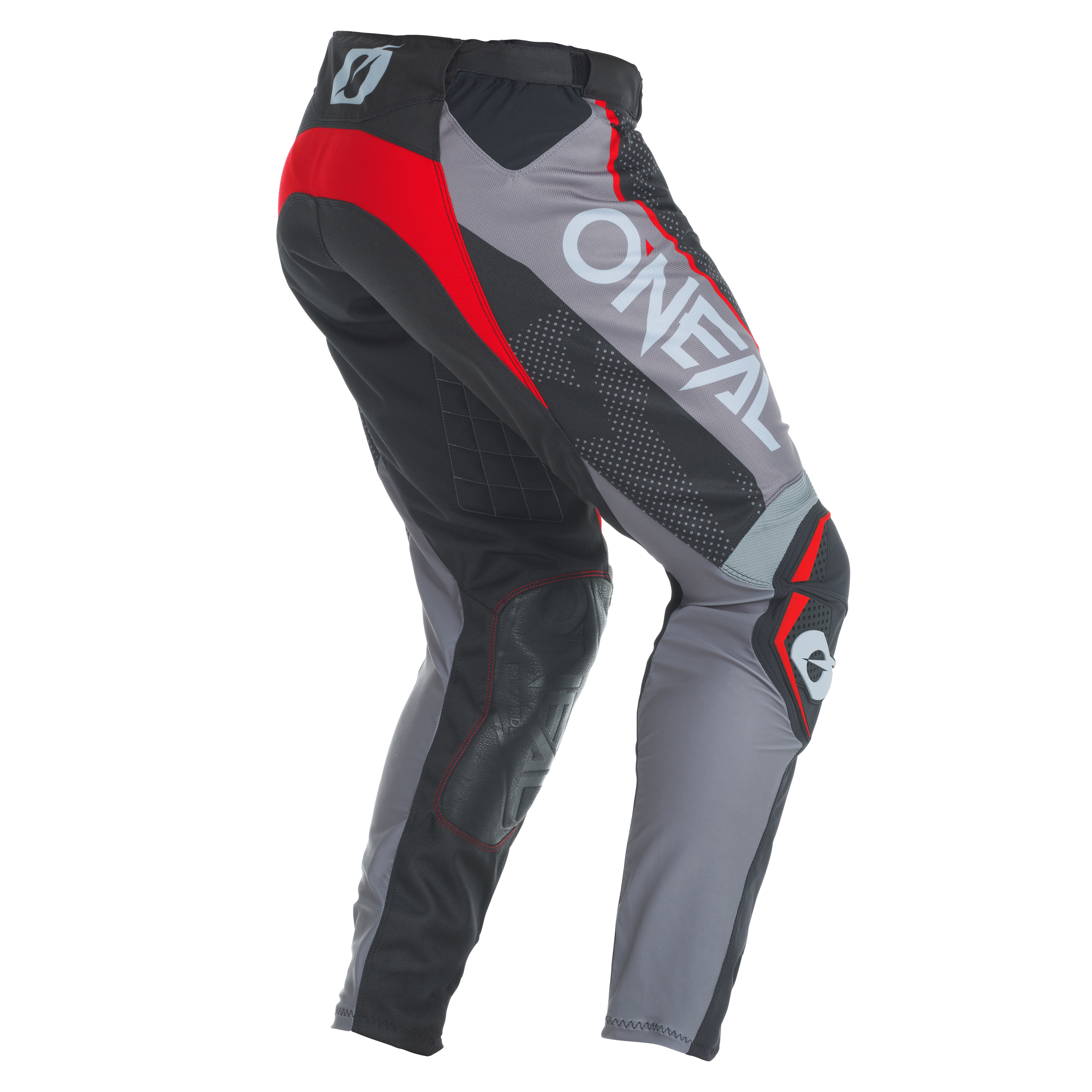 o-neal-hardwear-camo-pantal-n-moto-off-road-negro-gris-con-rodilleras image 2