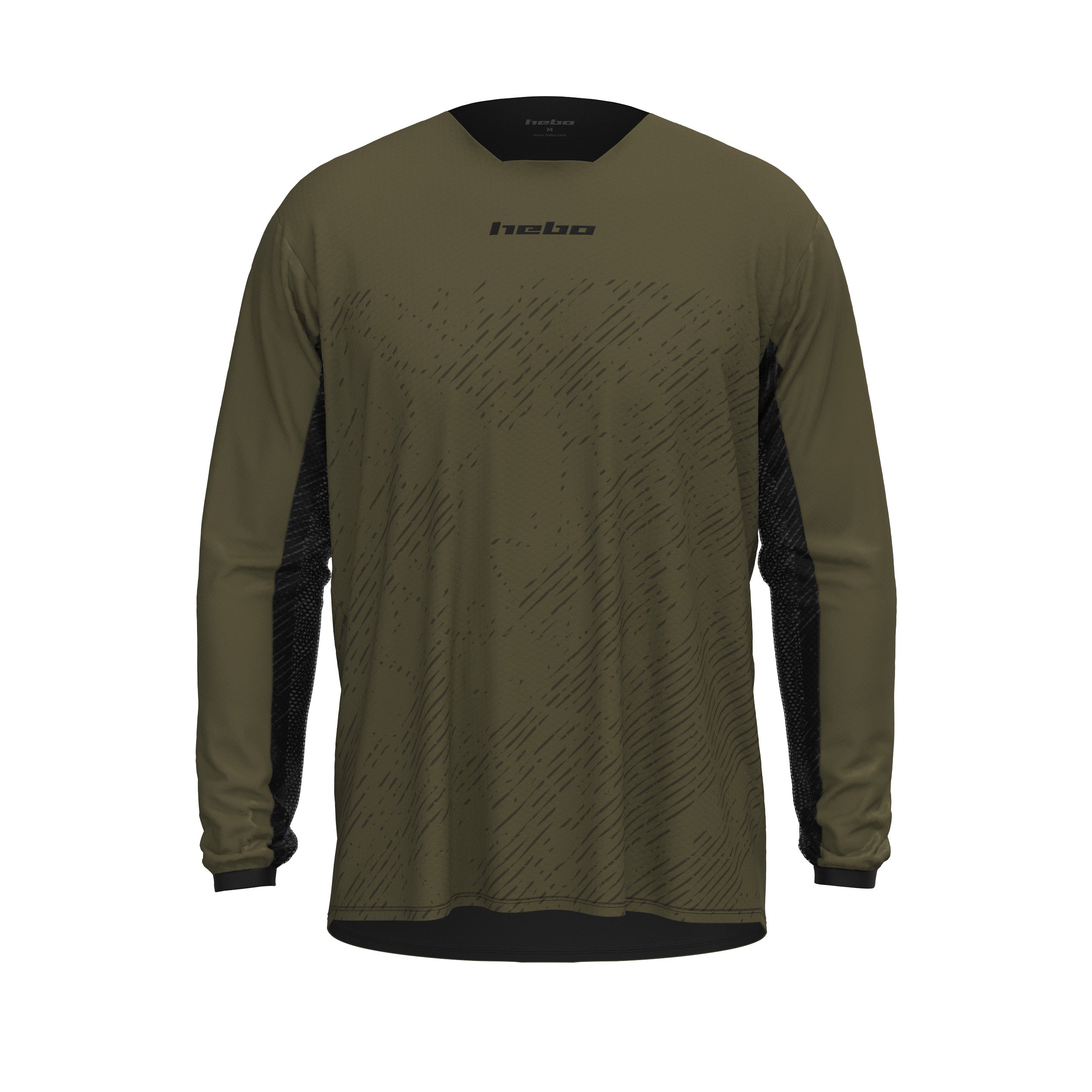 hebo-camiseta-enduro-motocross-scratch-xtreme-kakhi-he2546k image 1
