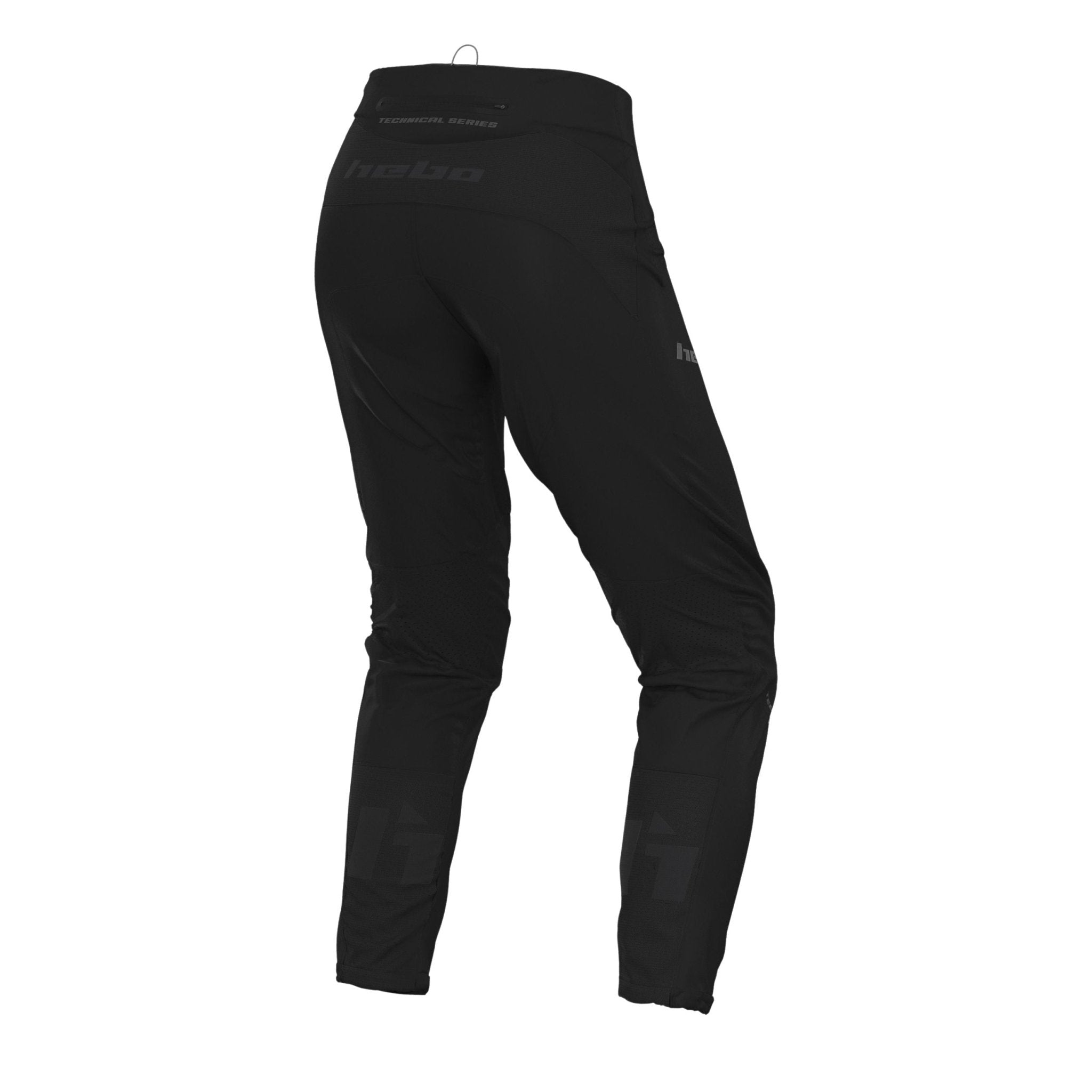 hebo-pantal-n-trial-tech-negro-nailon-reciclado-protecci-n-rodilla-nivel-ii image 2