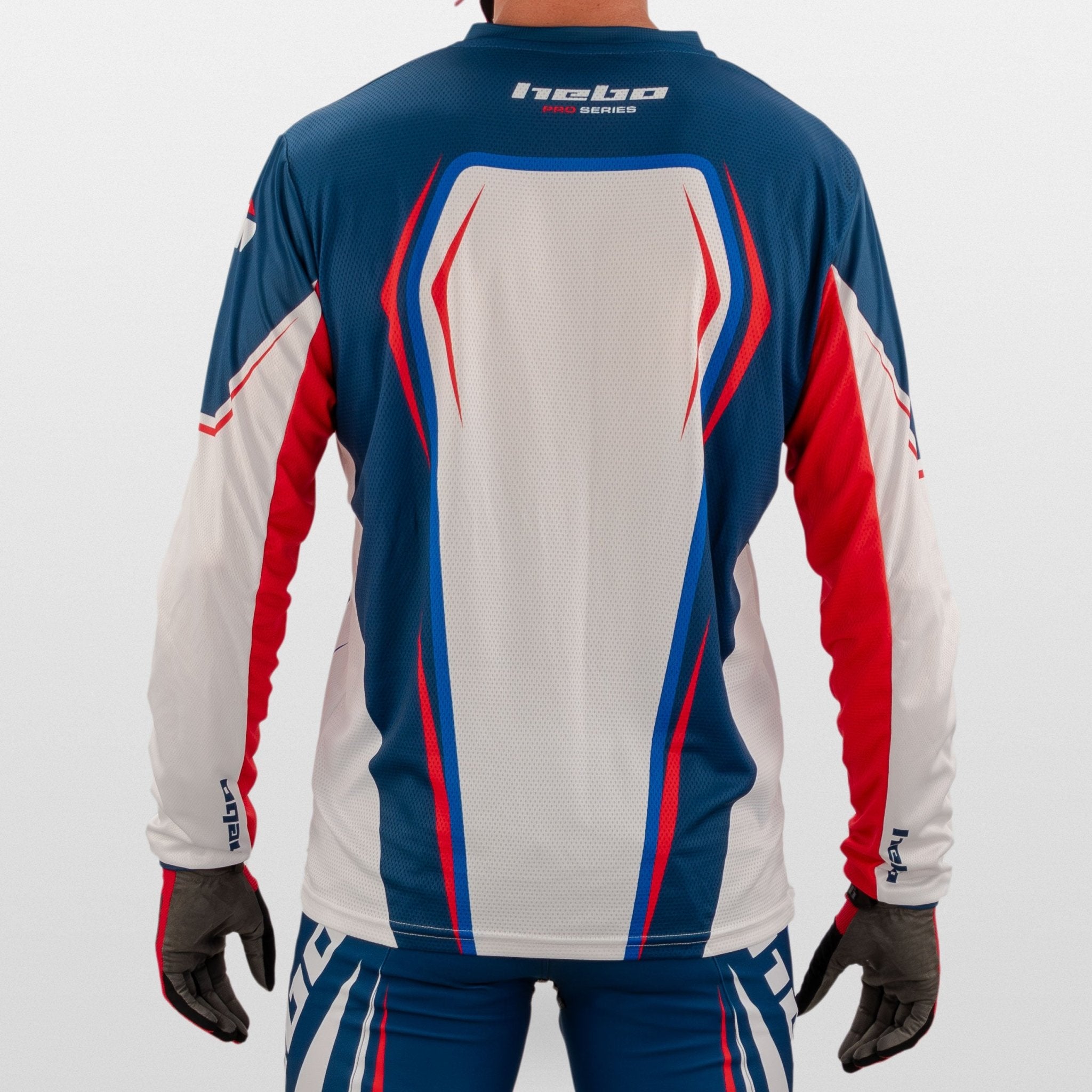 hebo-camiseta-pro-trial-classic-blanca-tejido-reciclado-dry-clim-y-biel-stico image 6