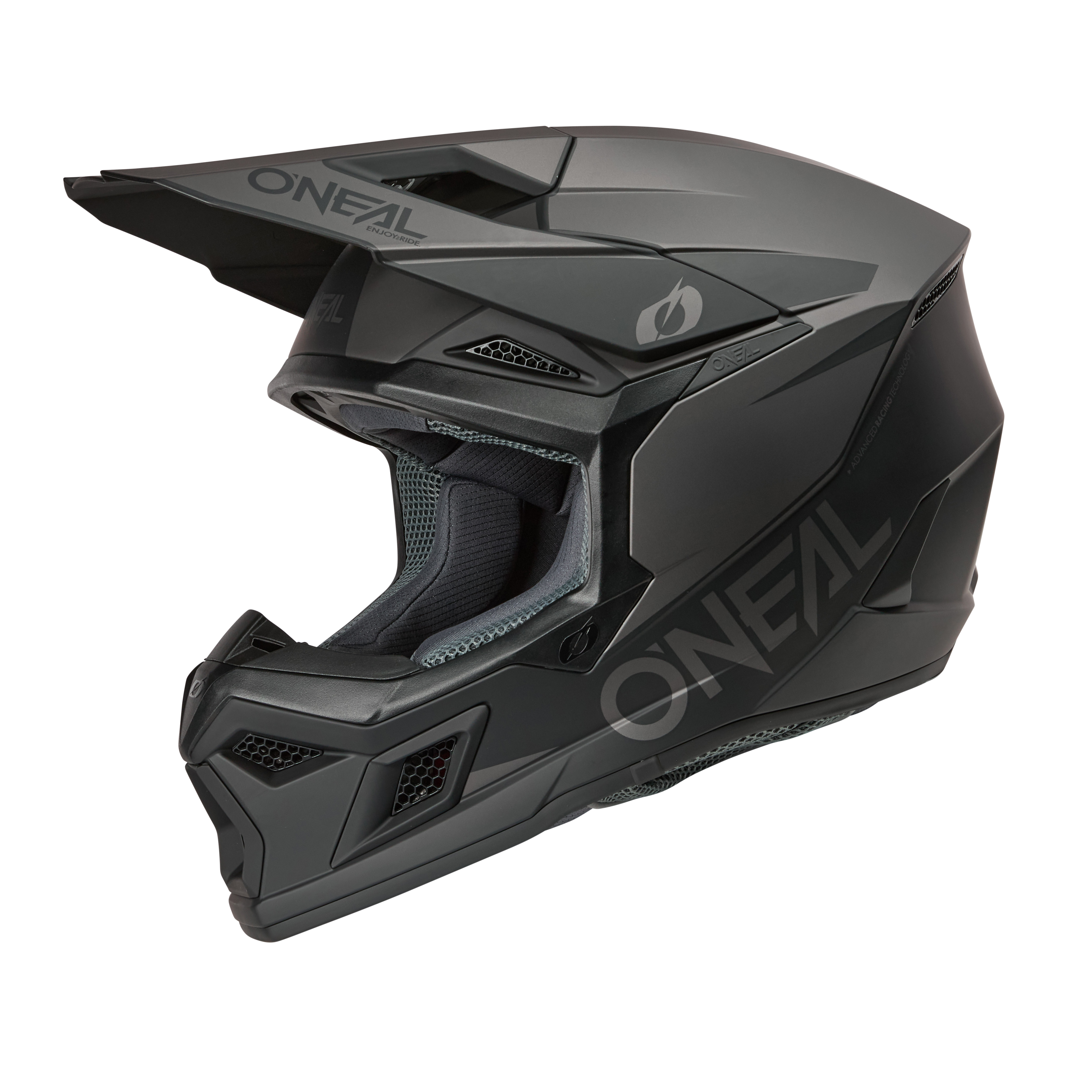 casco-o-neal-3-srs-solid-negro-gris image 1