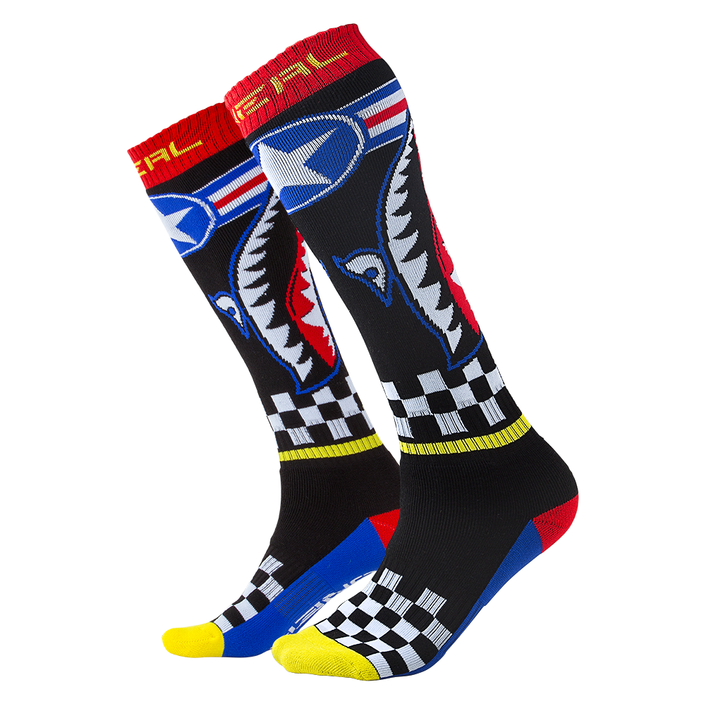 o-neal-pro-mx-wingman-sox-calcetines-de-moto-altos-hasta-la-rodilla image 1