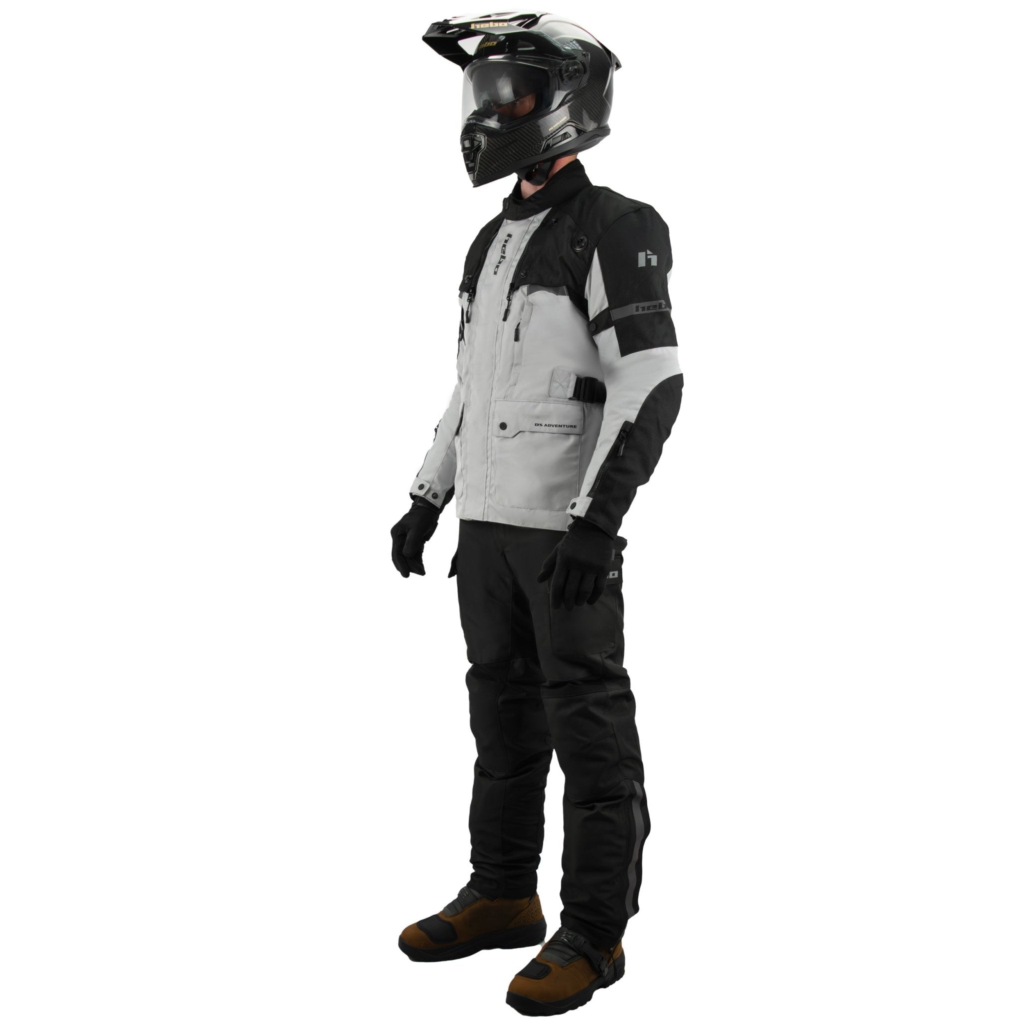 hebo-chaqueta-ds-adventure-gris-impermeable-y-con-protecciones-nivel-2 image 4