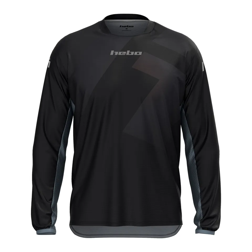 hebo-camiseta-trial-tech-negra-poli-ster-transpirable-upf-50-talla image 1