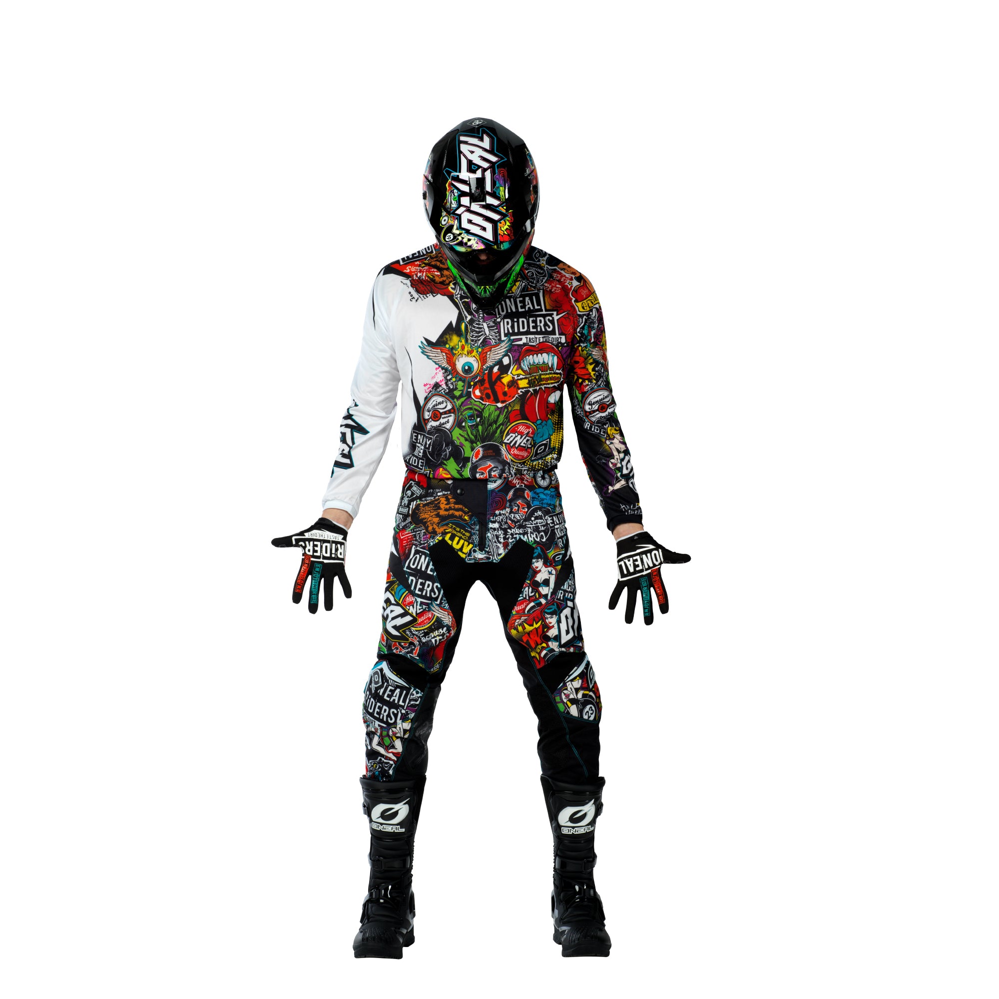 pantalones-o-neal-mayhem-crank-negro-multi image 5