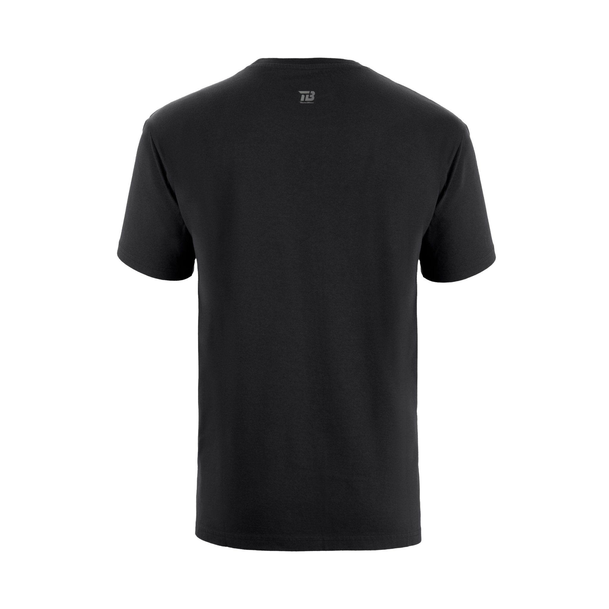 hebo-camiseta-toni-bou-negra-camiseta-de-algod-n-con-logo-del-campe-n-de-trial image 2