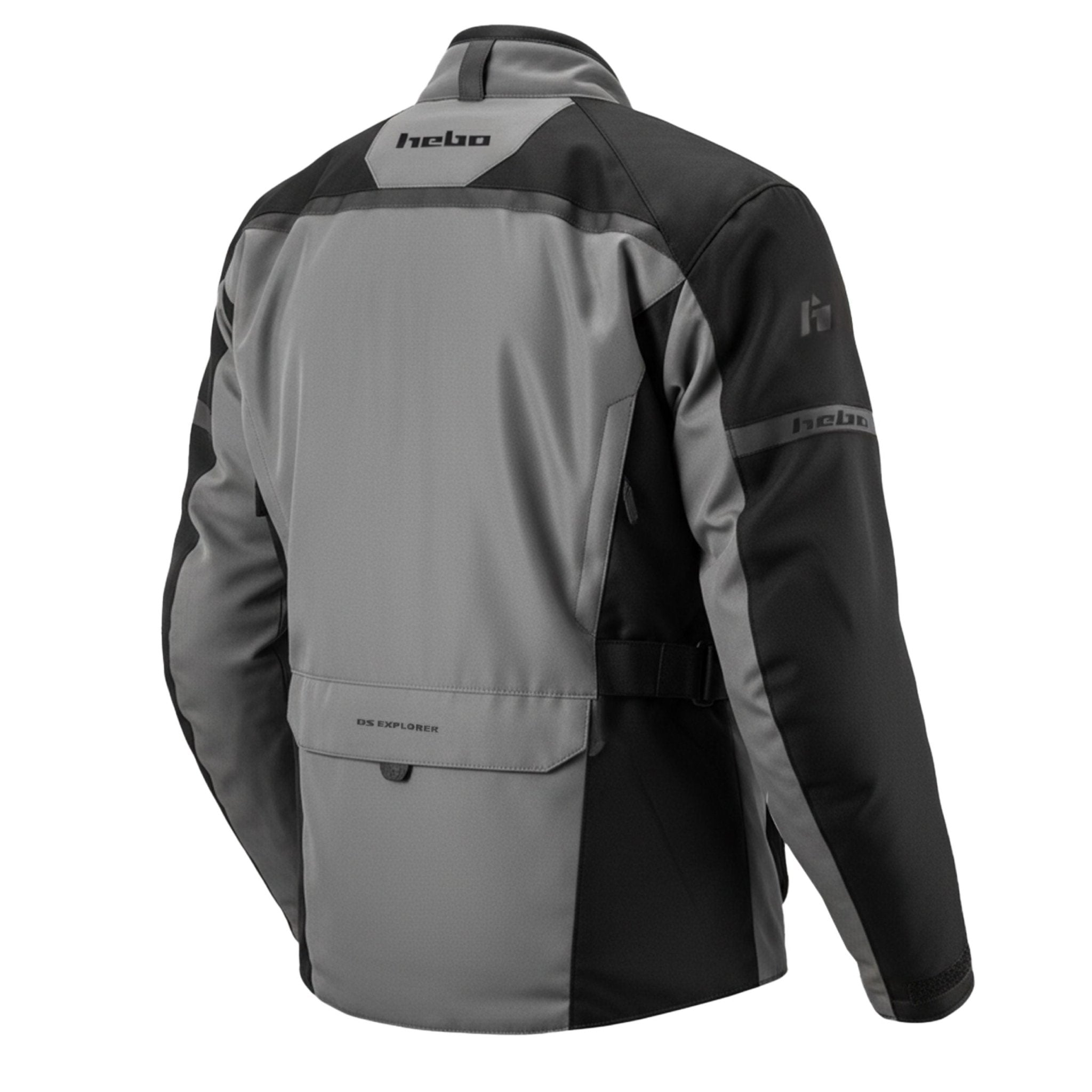 hebo-ds-explorer-chaqueta-de-moto-adventure-gris-membrana-aquashield-proteccione image 2