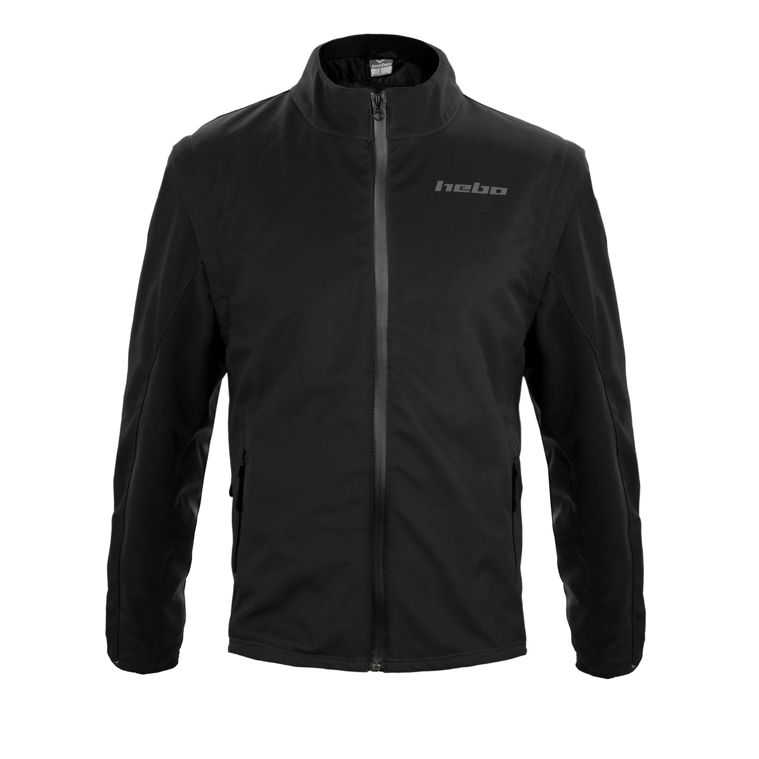 hebo-chaqueta-sentinel-2-0-negro-poliamida-mangas-desmontables-cortaviento image 1