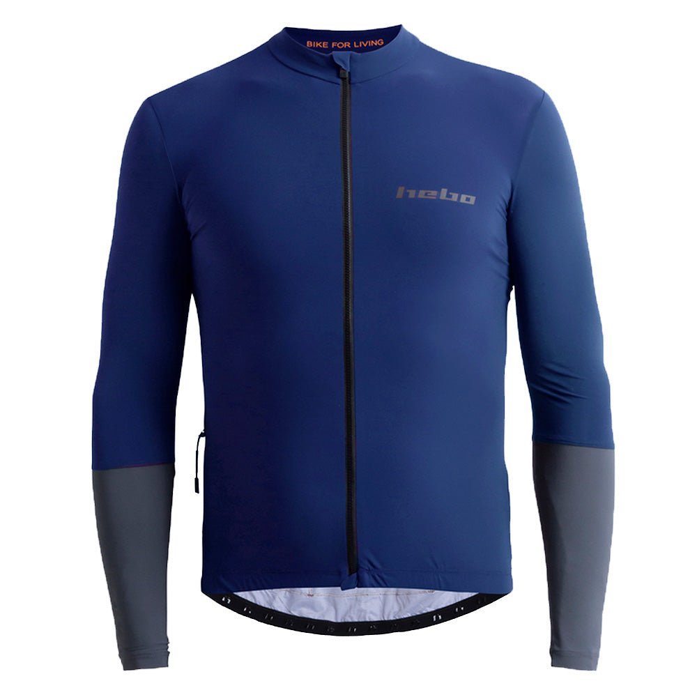 hebo-maillot-volts-l-s-manga-larga-transpirable-bolsillos-traseros image 2