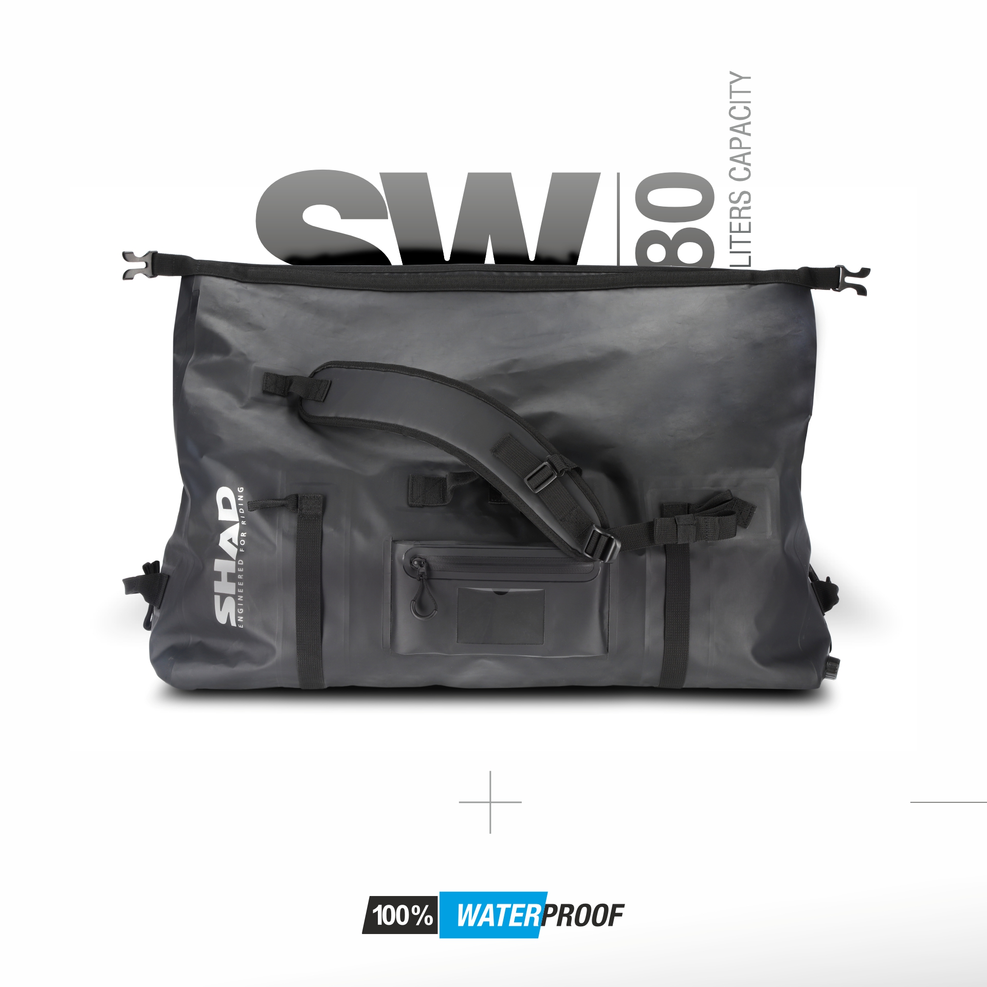 shad-bolsa-trasera-impermeable-sw80-80l-convertible-en-mochila-ipx5 image 2