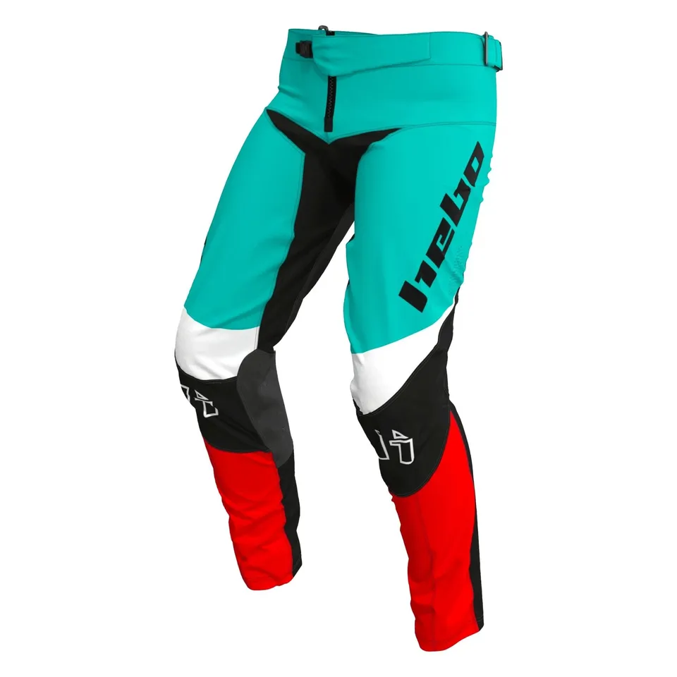 hebo-pantal-n-enduro-mx-scratch-fit-turquesa image 1