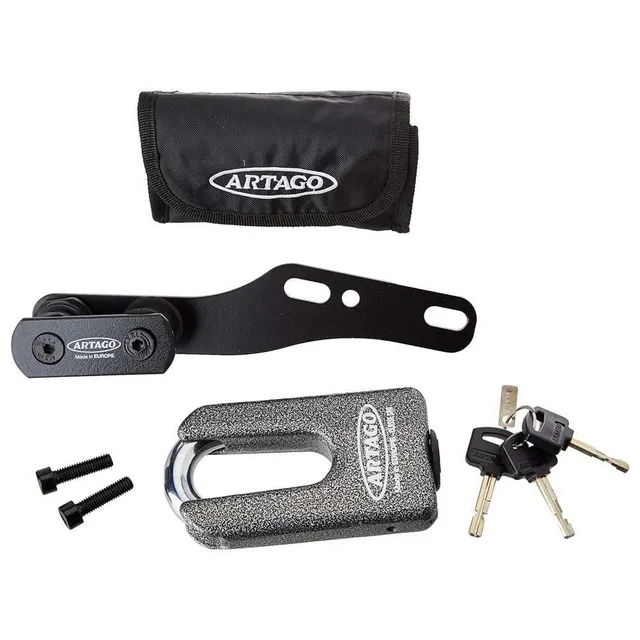 artago-69t2-pack-candado-antirrobo-disco-alta-seguridad-soporte-para-yamaha-mt-0 image 1