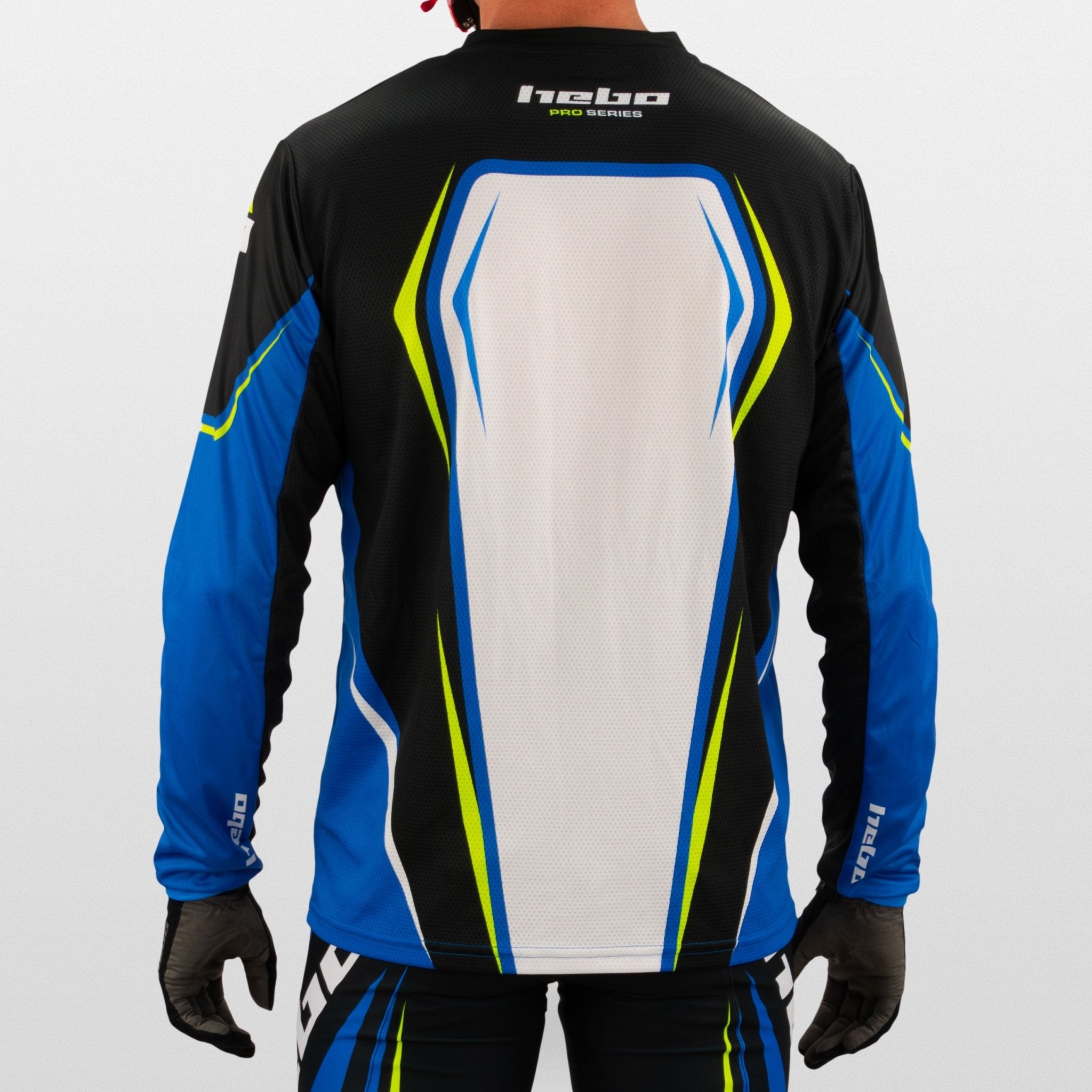 hebo-camiseta-pro-trial-classic-azul-tejido-reciclado-dry-clim-y-biel-stico image 5