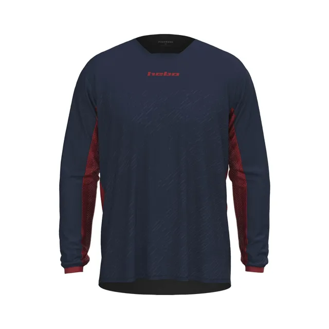 hebo-camiseta-enduro-motocross-scratch-xtreme-azul-hombre-transpirable-corte-reg image 1