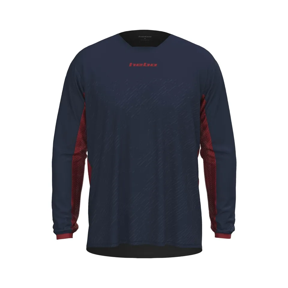 hebo-camiseta-enduro-motocross-scratch-xtreme-azul-hombre-transpirable-corte-reg image 1