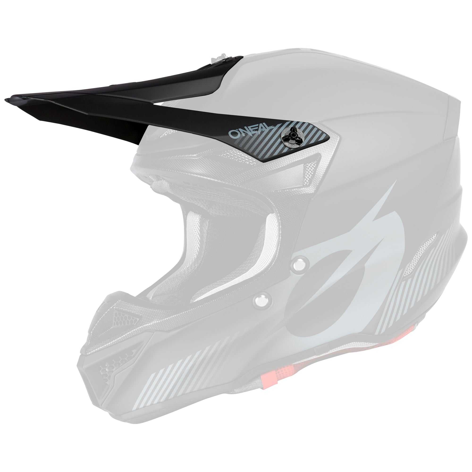 o-neal-replacement-5-srs-blackout-visor-visera-de-repuesto-negra-para-casco-5-sr image 1