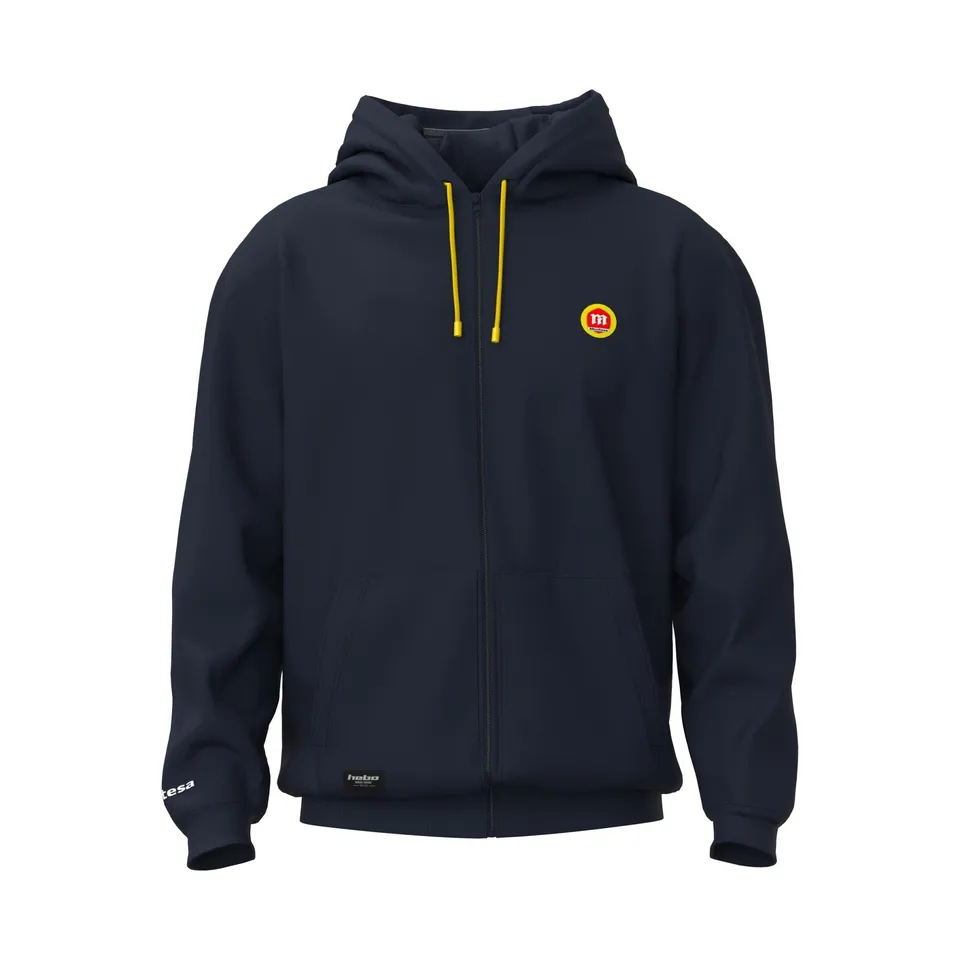 sudadera-hebo-logo-yellow-capucha-ajustable-y-logo-retro-montesa image 1