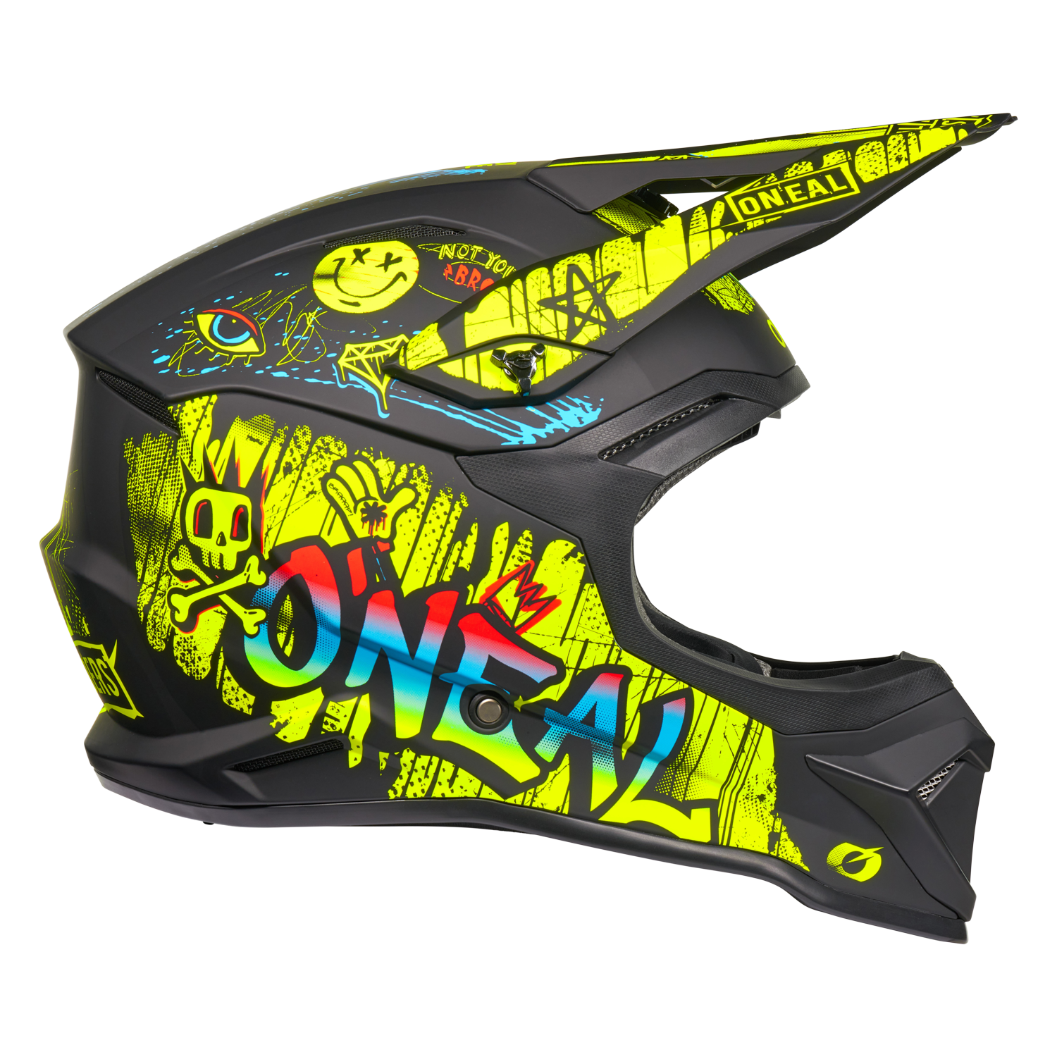 casco-o-neal-4srs-rancid-neon-black-para-motocross-y-enduro image 3