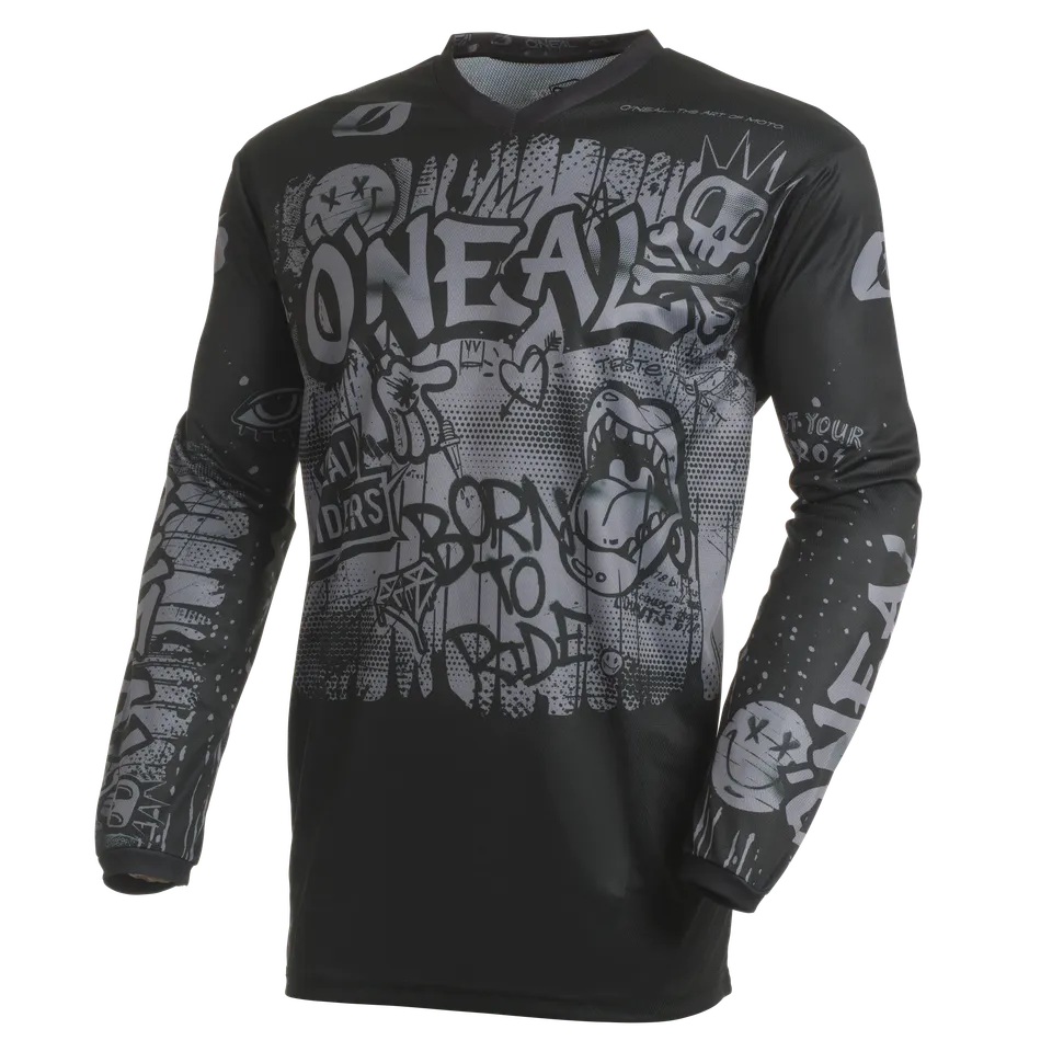 o-neal-element-rancid-maillot-negro-gris image 1