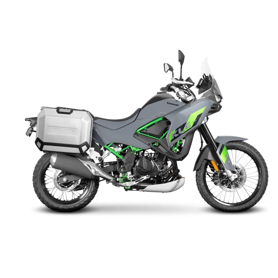shad-4p-system-fijaci-n-lateral-para-kawasaki-kle-500-soporte-de-maletas-lateral image 1