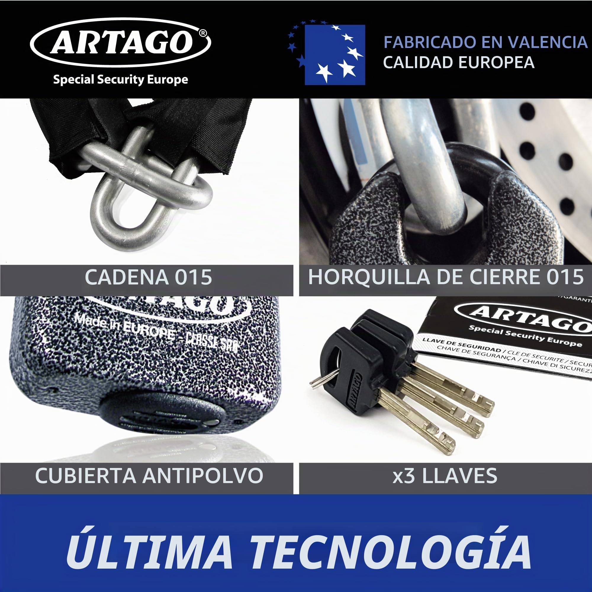 artago-68t100-cadena-antirrobo-moto-15-mm-100-cm-homologada-sold-secure-gold-ace image 7