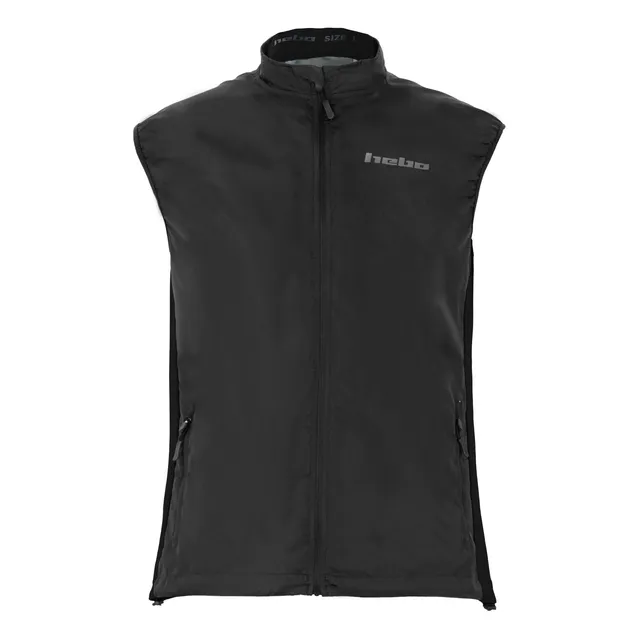 hebo-chaleco-line-2-0-negro-chaleco-cortavientos-de-moto-con-cremallera-ykk image 1