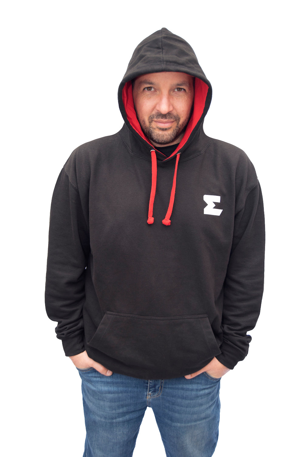 enduristan-team-hoodie-sudadera-con-capucha-negra image 3