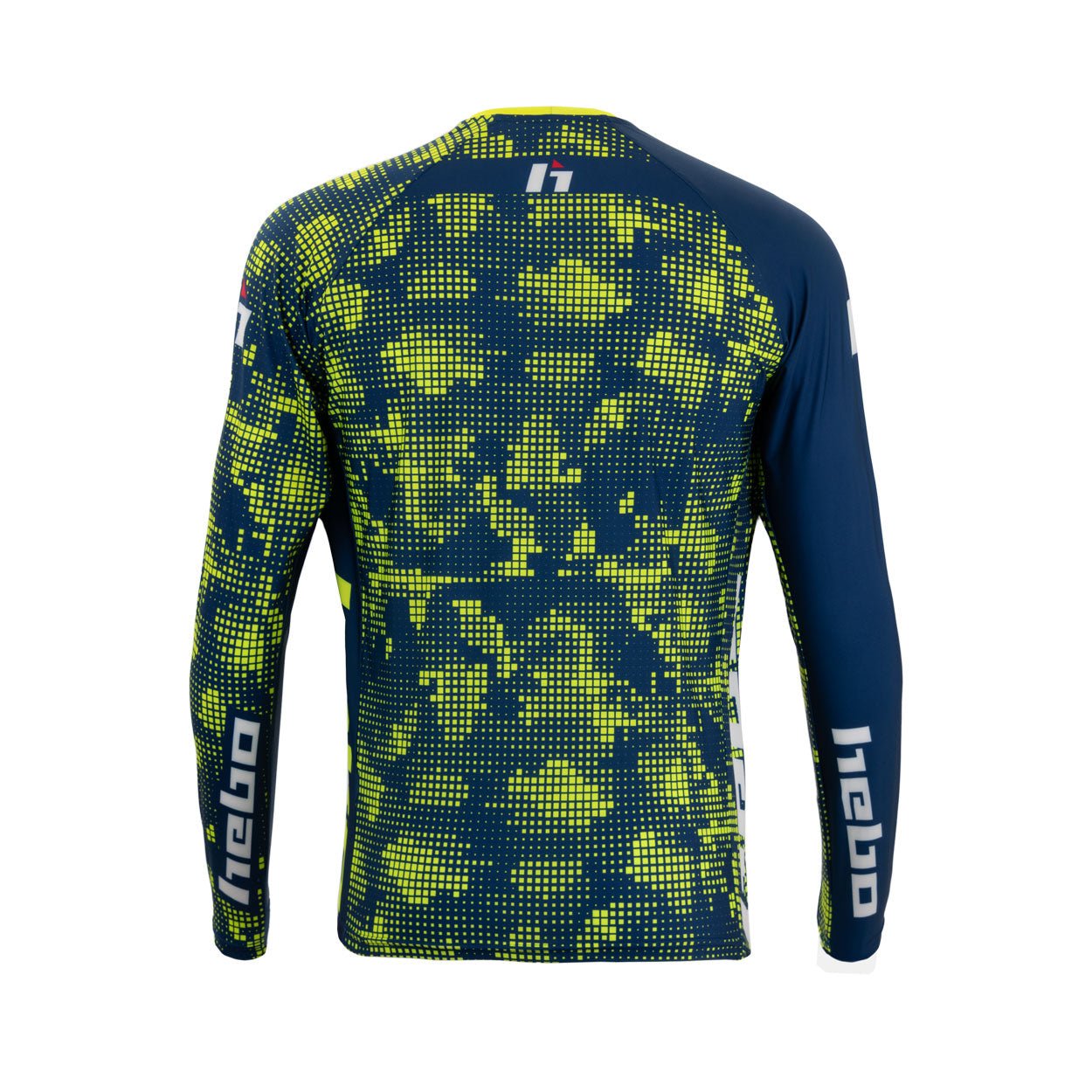 camiseta-hebo-trial-race-pro-amarilla-tejido-90-reciclado-transpirable-protecci- image 2