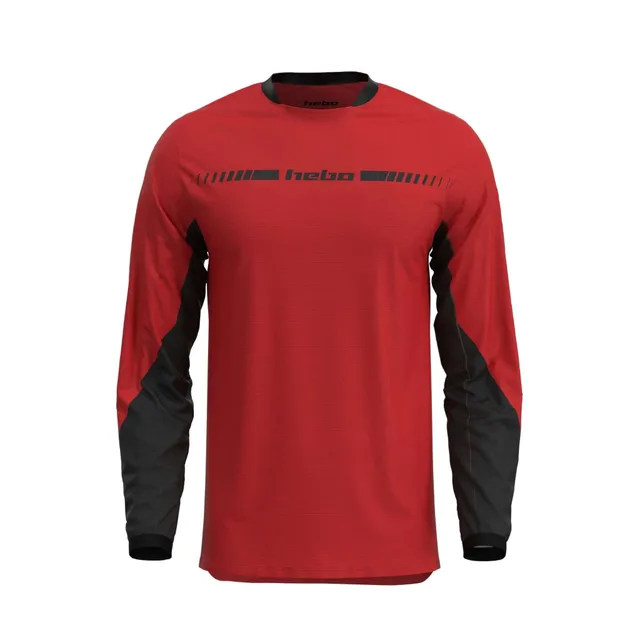 hebo-camiseta-tech-roja-camiseta-t-cnica-de-moto-transpirable image 1