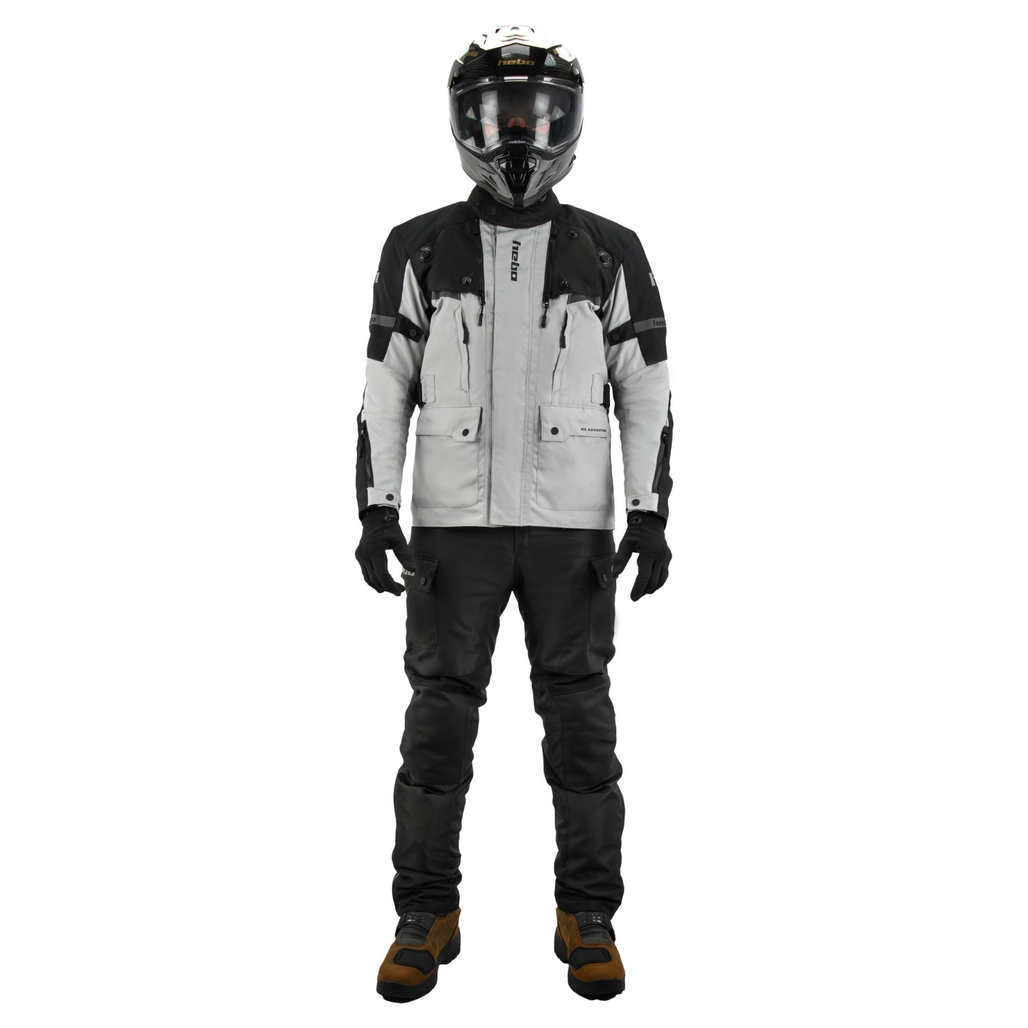 hebo-chaqueta-ds-adventure-gris-impermeable-y-con-protecciones-nivel-2 image 3