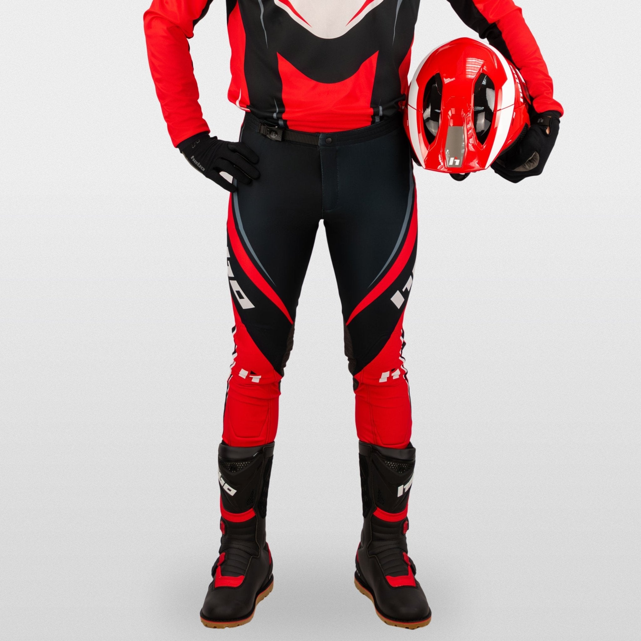 pantal-n-hebo-pro-trial-classic-rojo-pantal-n-de-trial-con-rodilleras-ce-nivel-i image 3