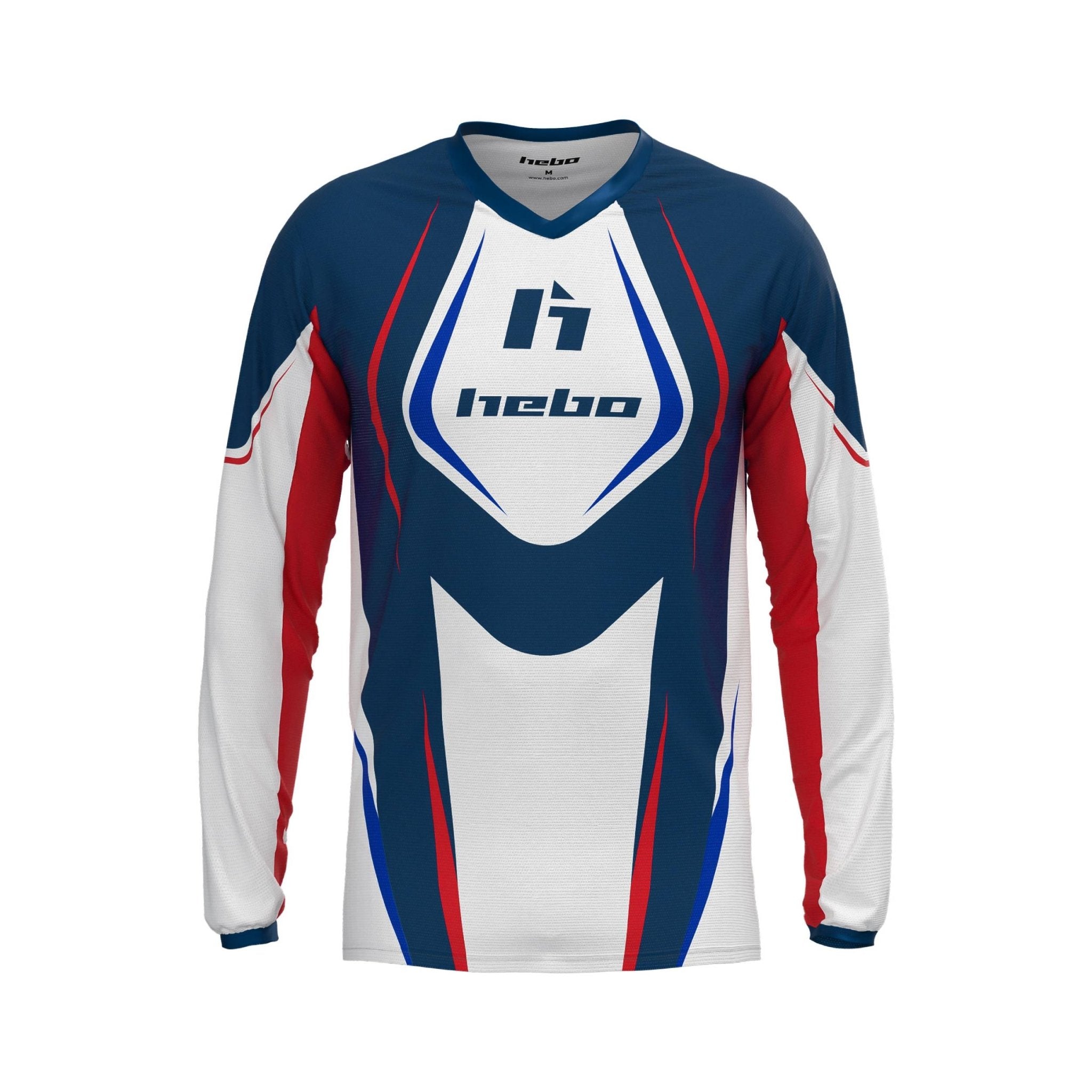 hebo-camiseta-pro-trial-classic-blanca-tejido-reciclado-dry-clim-y-biel-stico image 1