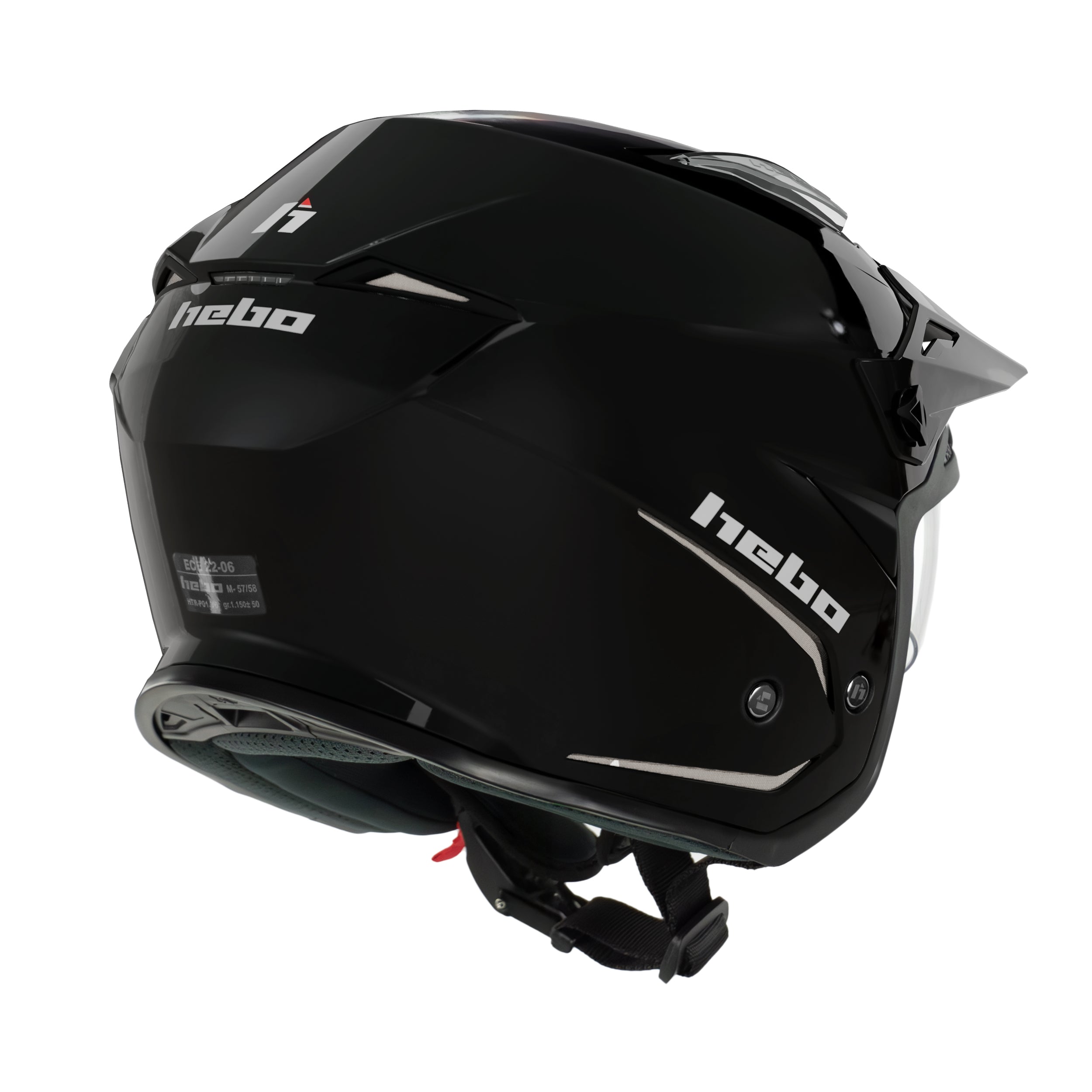hebo-casco-zone-5-monocolor-negro-brillo image 3