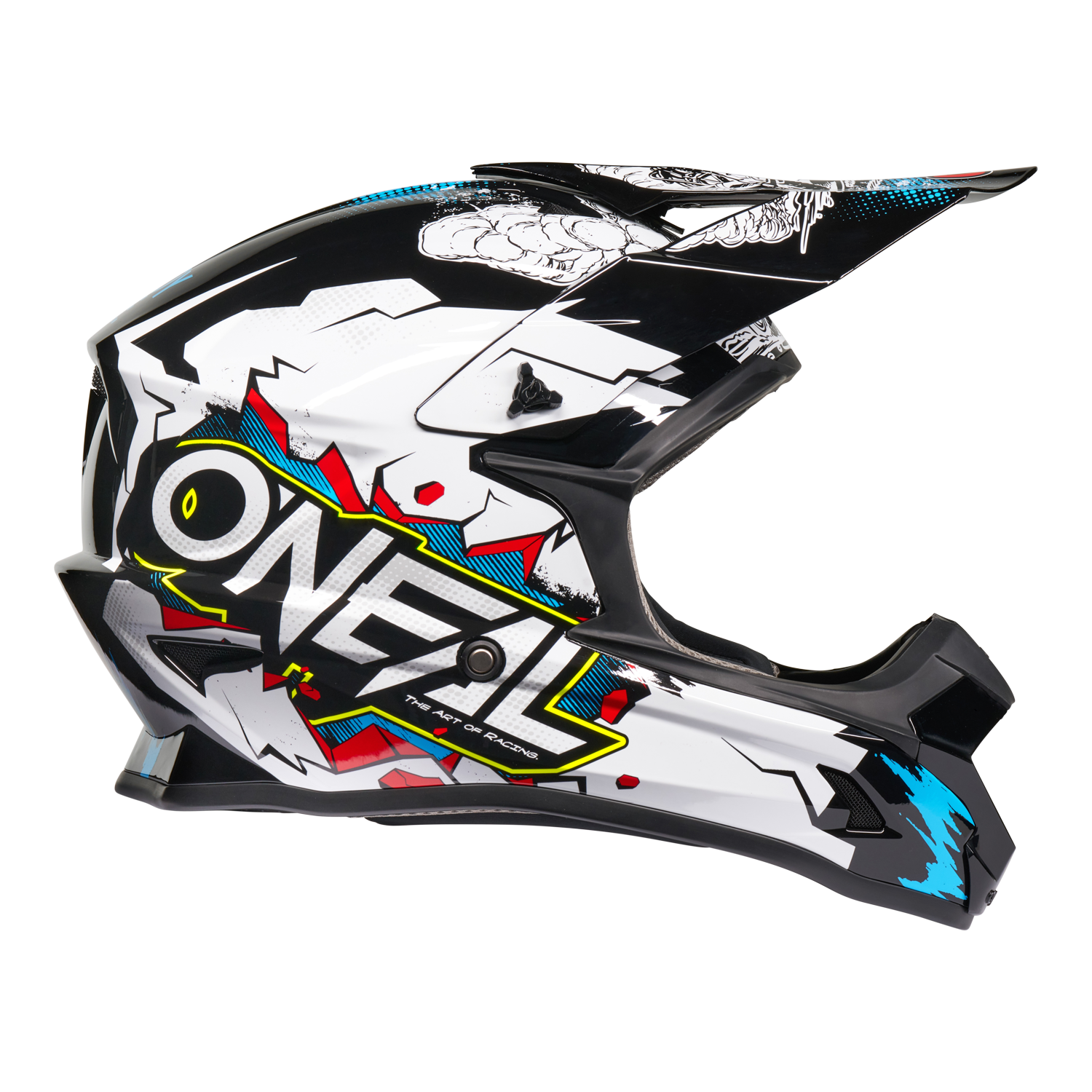 o-neal-1-srs-youth-solid-helmet-villain image 4
