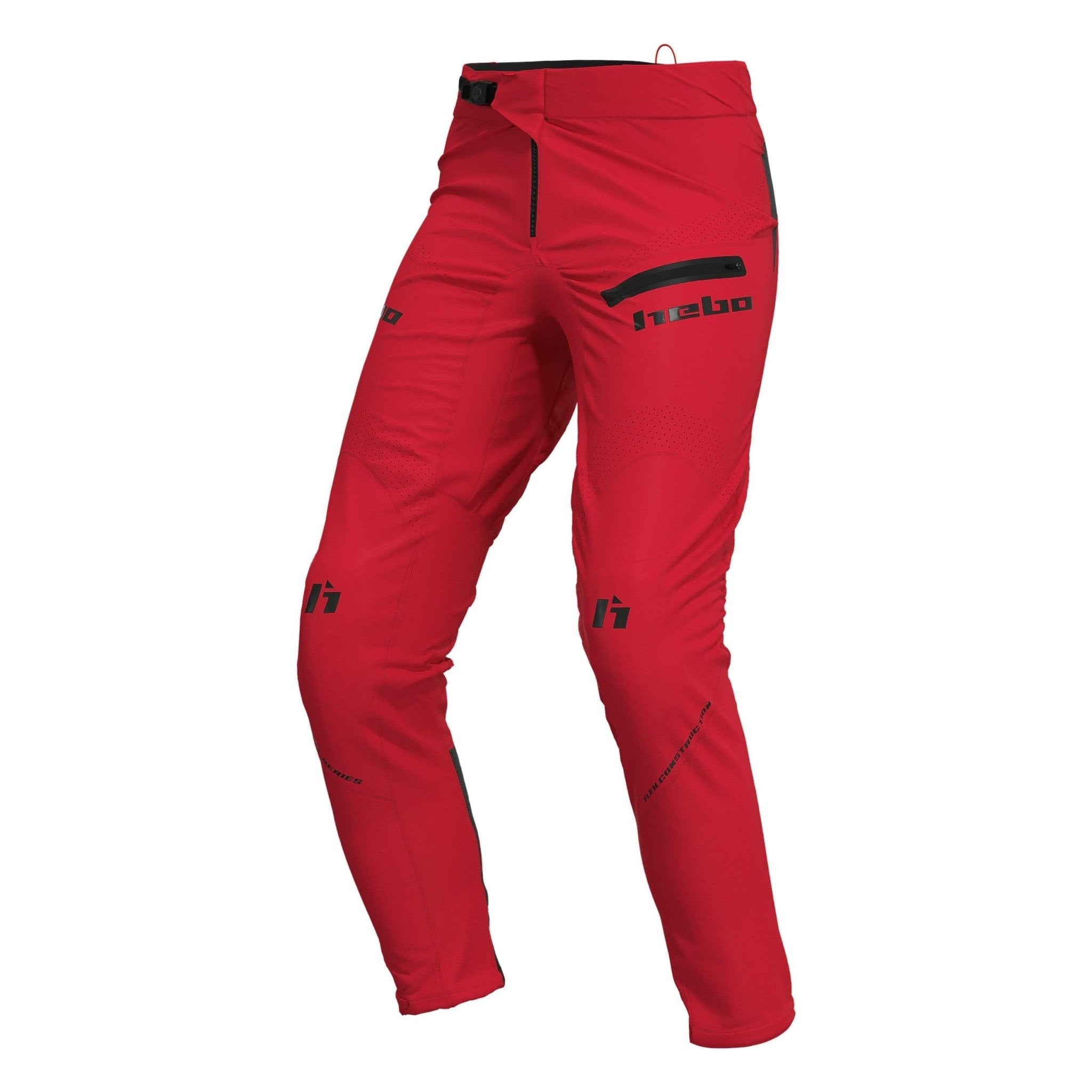hebo-pantal-n-trial-tech-rojo-nailon-reciclado-protecci-n-rodilla-nivel-ii-ajust image 1