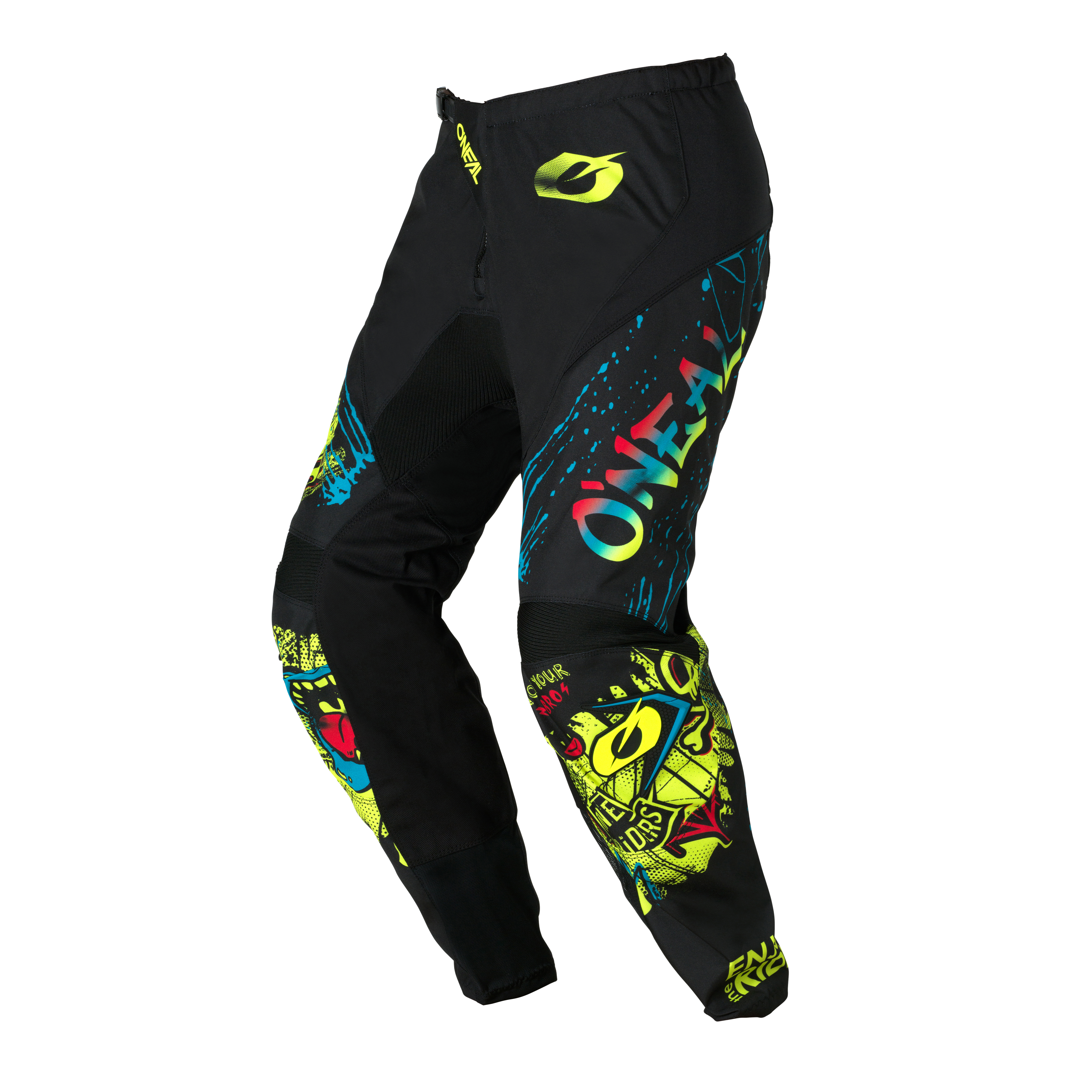 pantal-n-o-neal-youth-element-rancid-negro-ne-n-para-motocross-infantil image 1