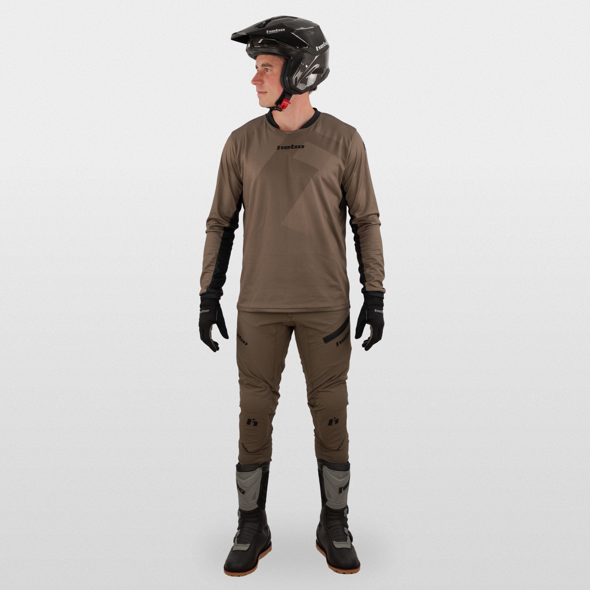 hebo-camiseta-trial-tech-marr-n-manga-corta-transpirable image 4