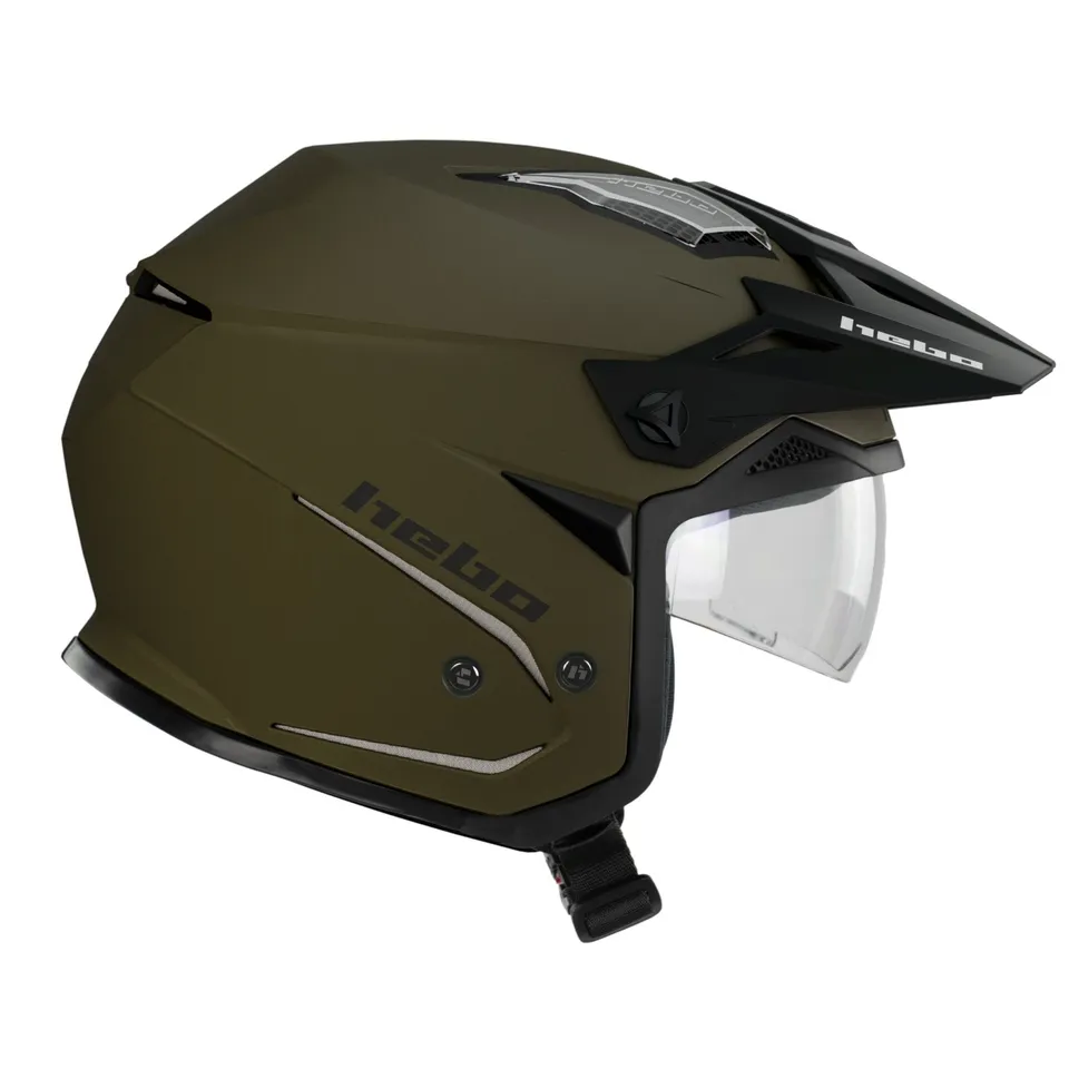 hebo-casco-zone-5-duo-verde-casco-de-trial-con-pantalla-solar-escamoteable-y-vis image 1