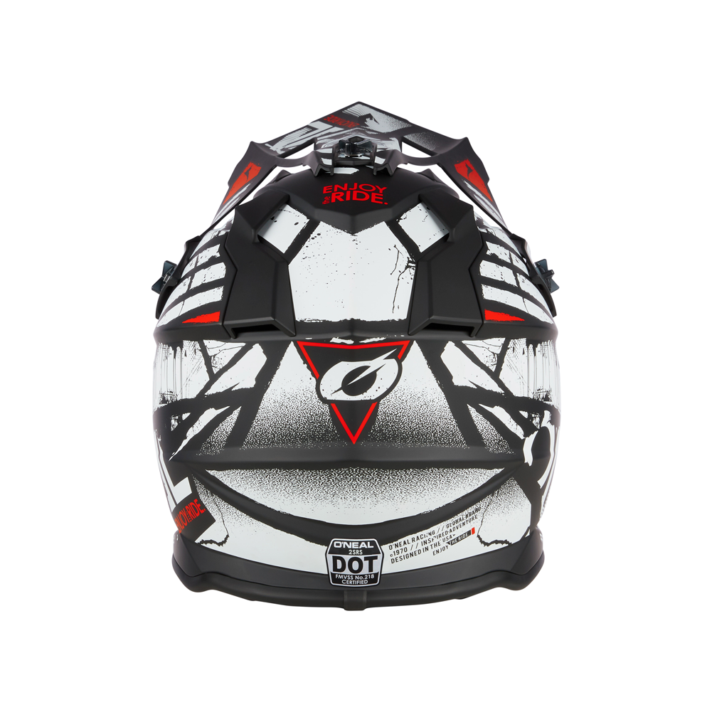 o-neal-2-srs-youth-glitch-casco-de-moto-juvenil-negro-blanco image 5