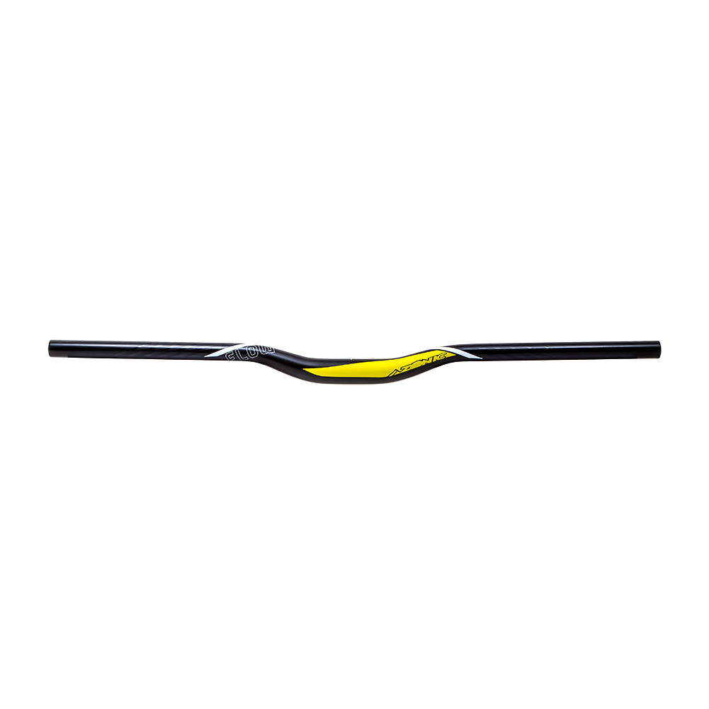 manillar-o-neal-flow-2-750mm-negro-amarillo-aluminio-7050-t6 image 1