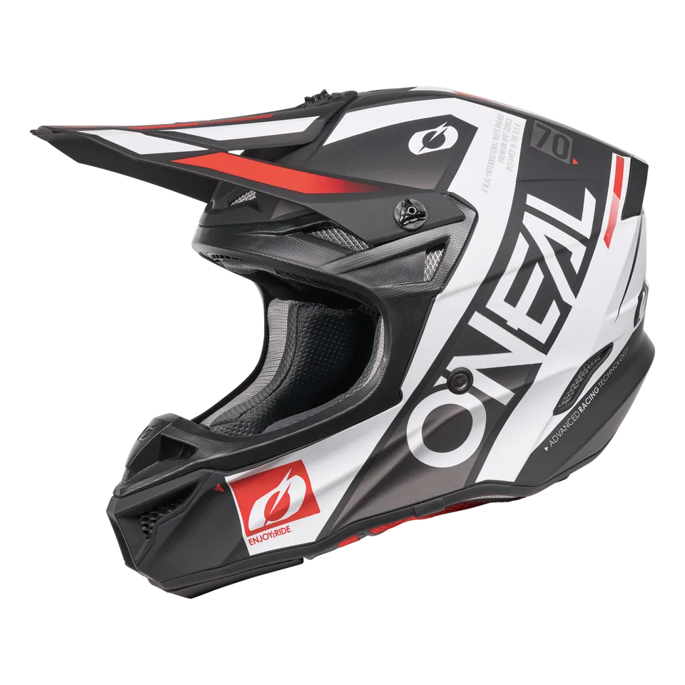 o-neal-5-srs-factor-casco-moto-off-road-negro-blanco image 1