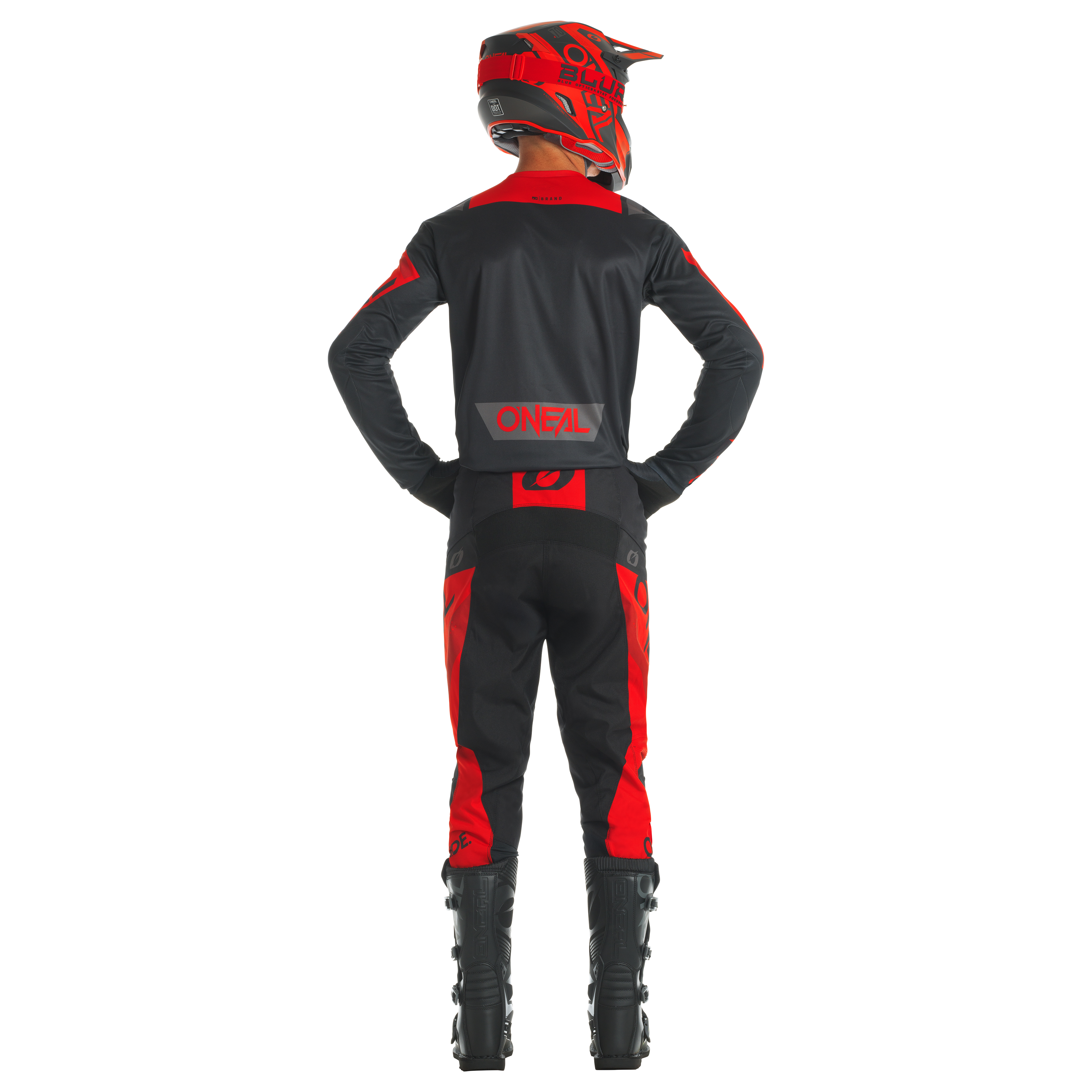 pantalones-o-neal-element-factor-negro-rojo image 4