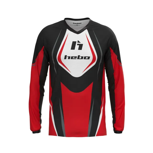 camiseta-hebo-pro-trial-classic-junior-manga-larga-roja-material-reciclado image 1