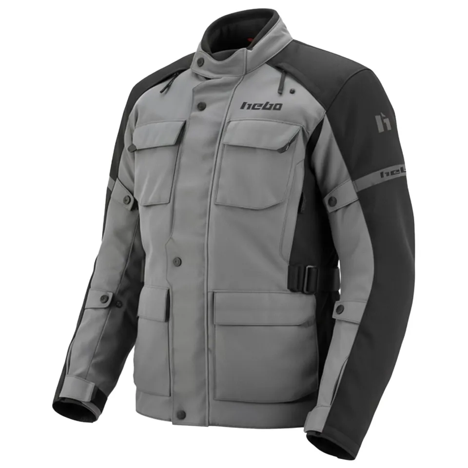 hebo-ds-explorer-chaqueta-de-moto-adventure-gris-membrana-aquashield-proteccione image 1