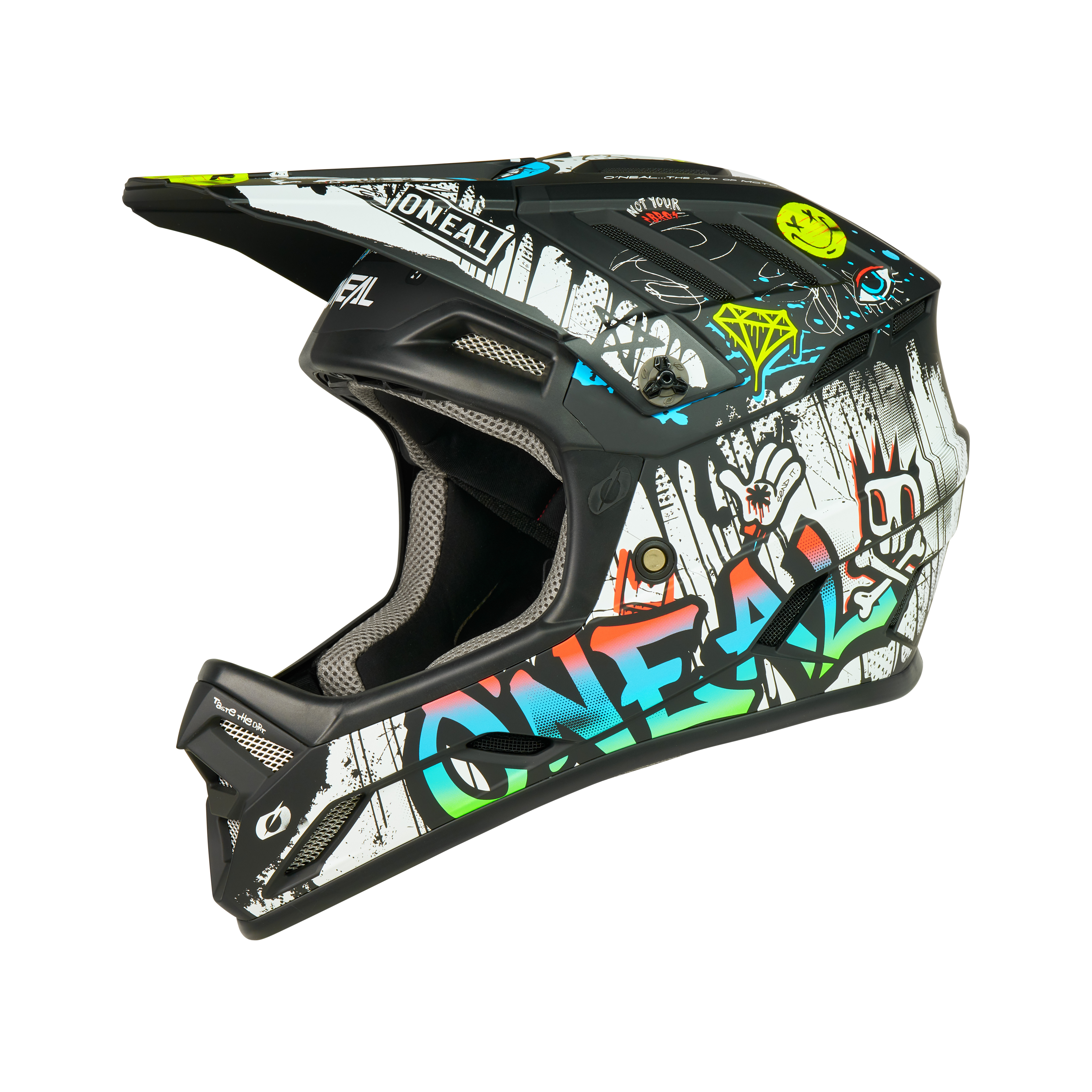 casco-o-neal-backflip-rancid-negro-blanco image 1